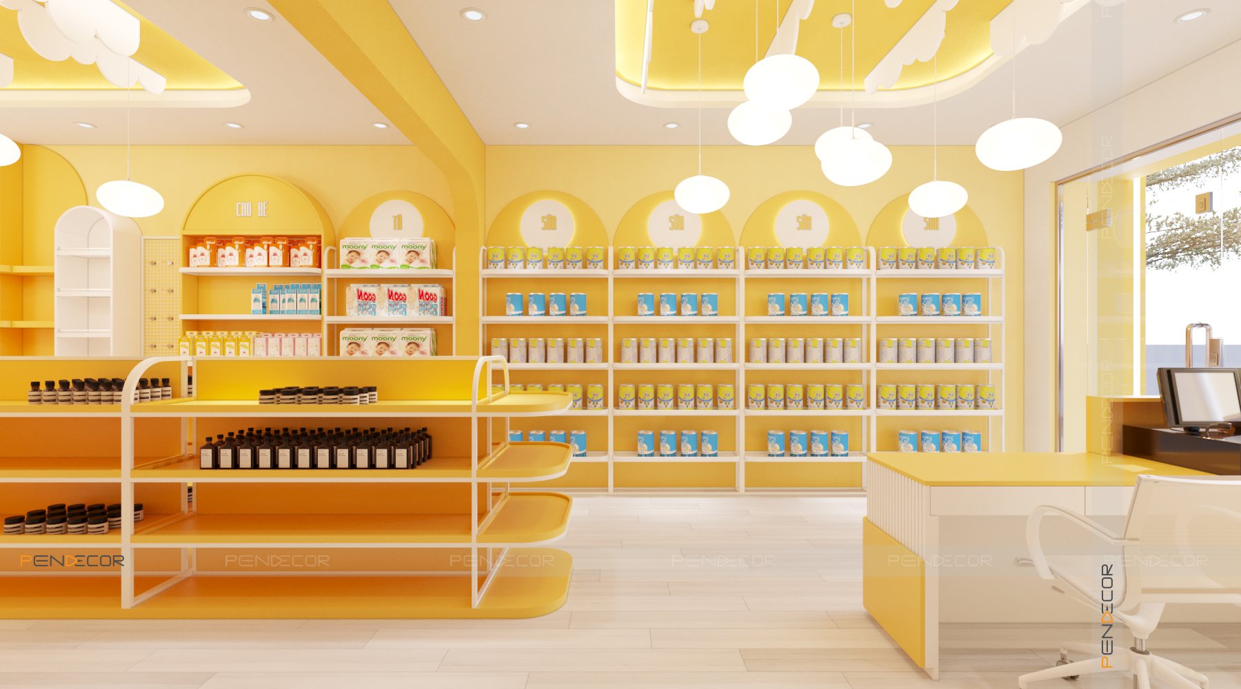 Thiết Kế Shop Mẹ và Bé HAT