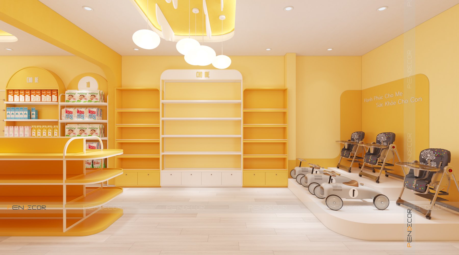 Thiết Kế Shop Mẹ và Bé HAT