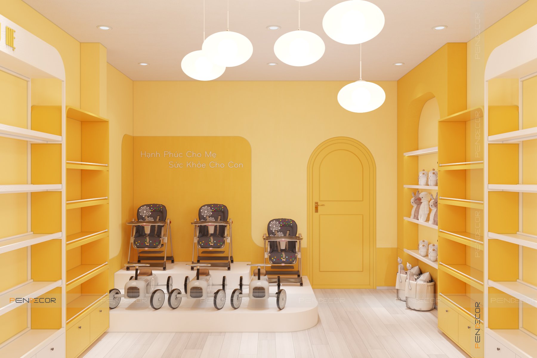 Thiết Kế Shop Mẹ và Bé HAT