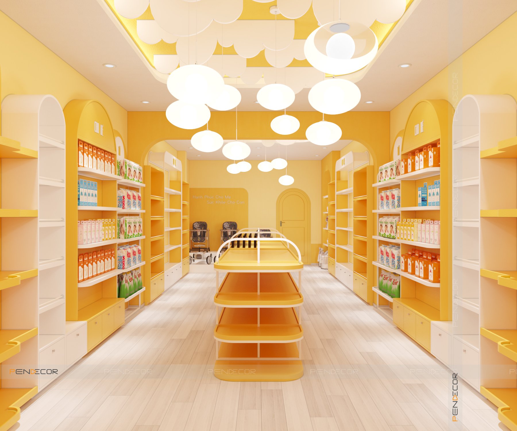 Thiết Kế Shop Mẹ và Bé HAT