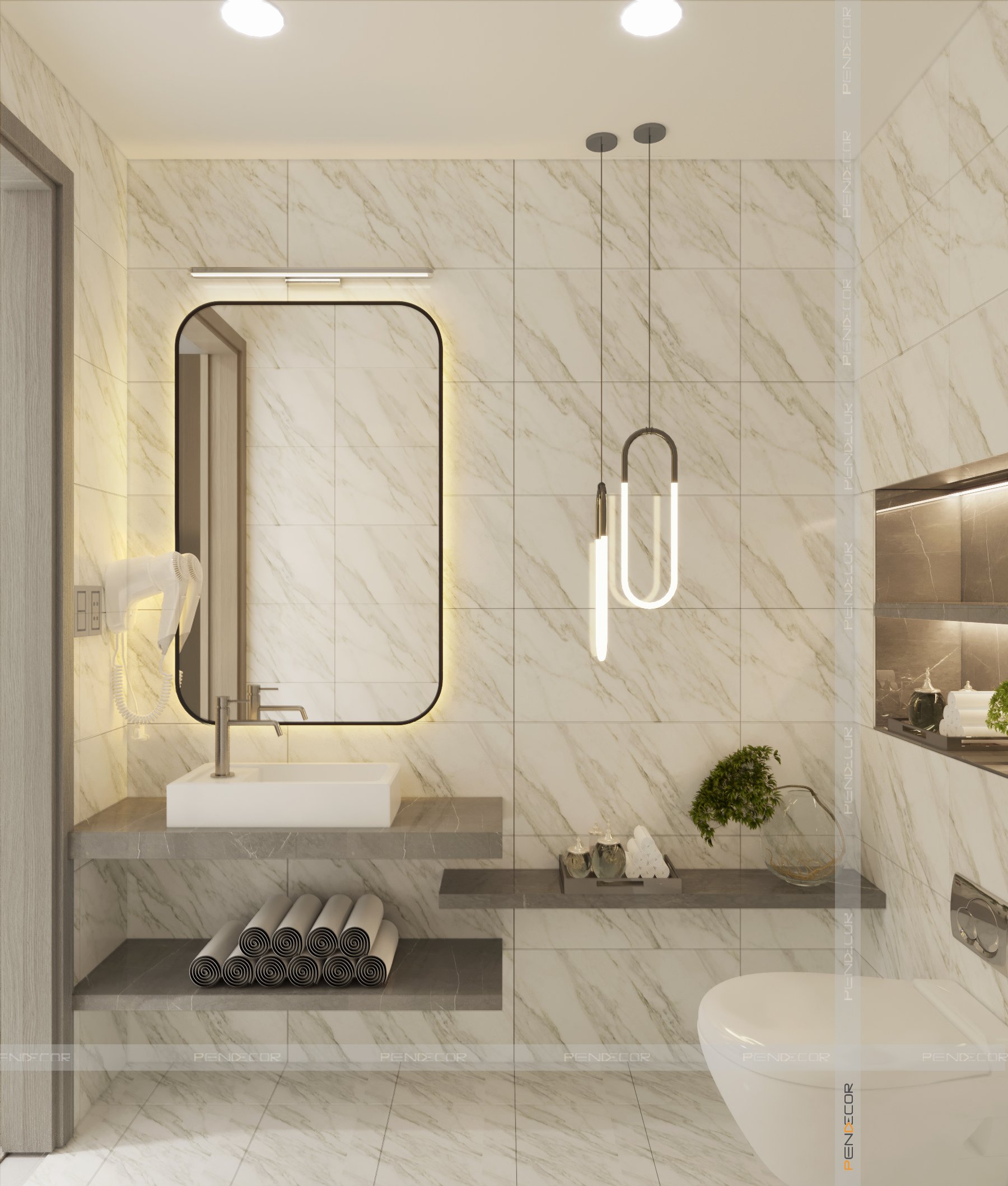 Thiết Kế Shop Hương Đào Spa