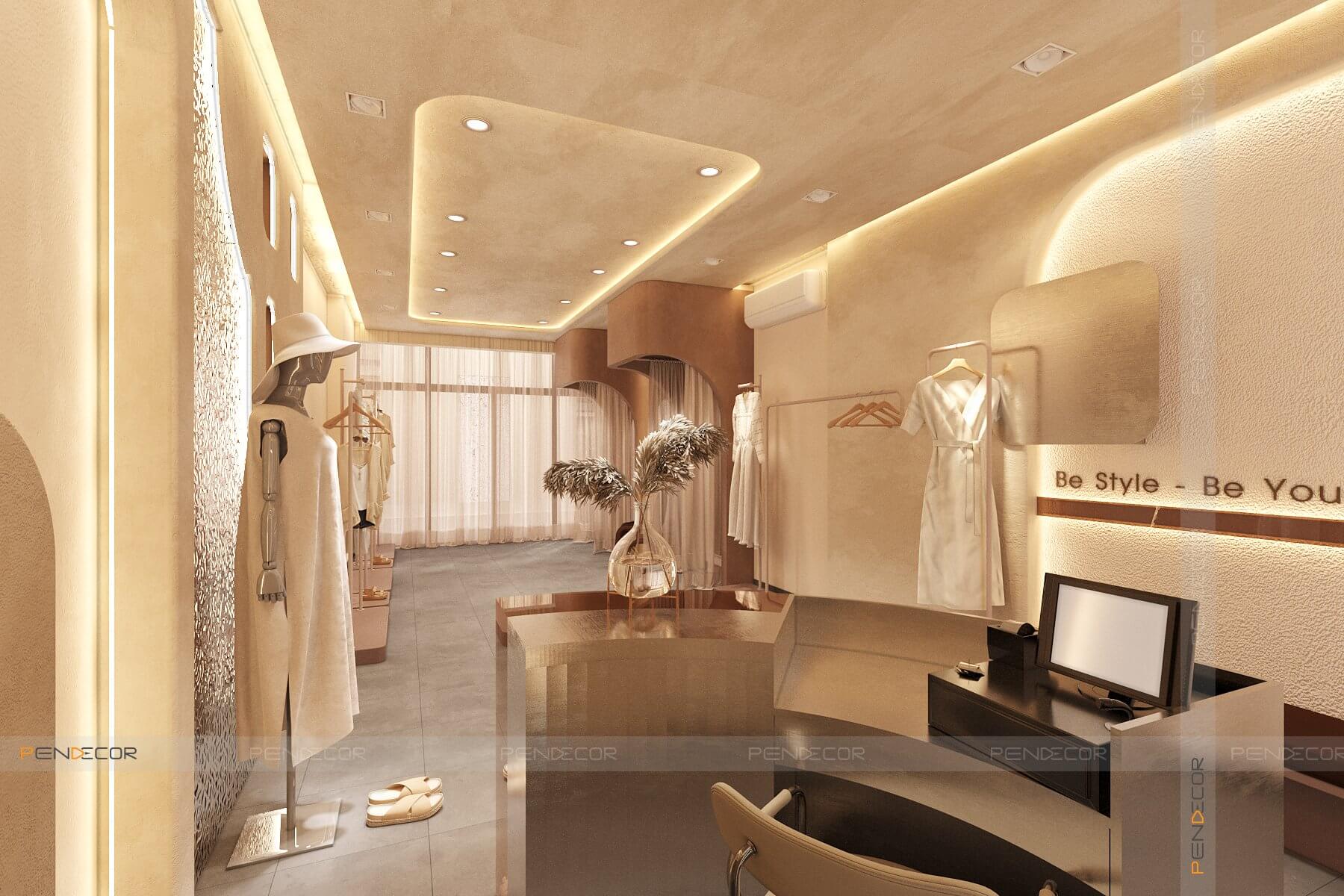 Thiết Kế Shop Thời Trang Nữ MT 94 Store