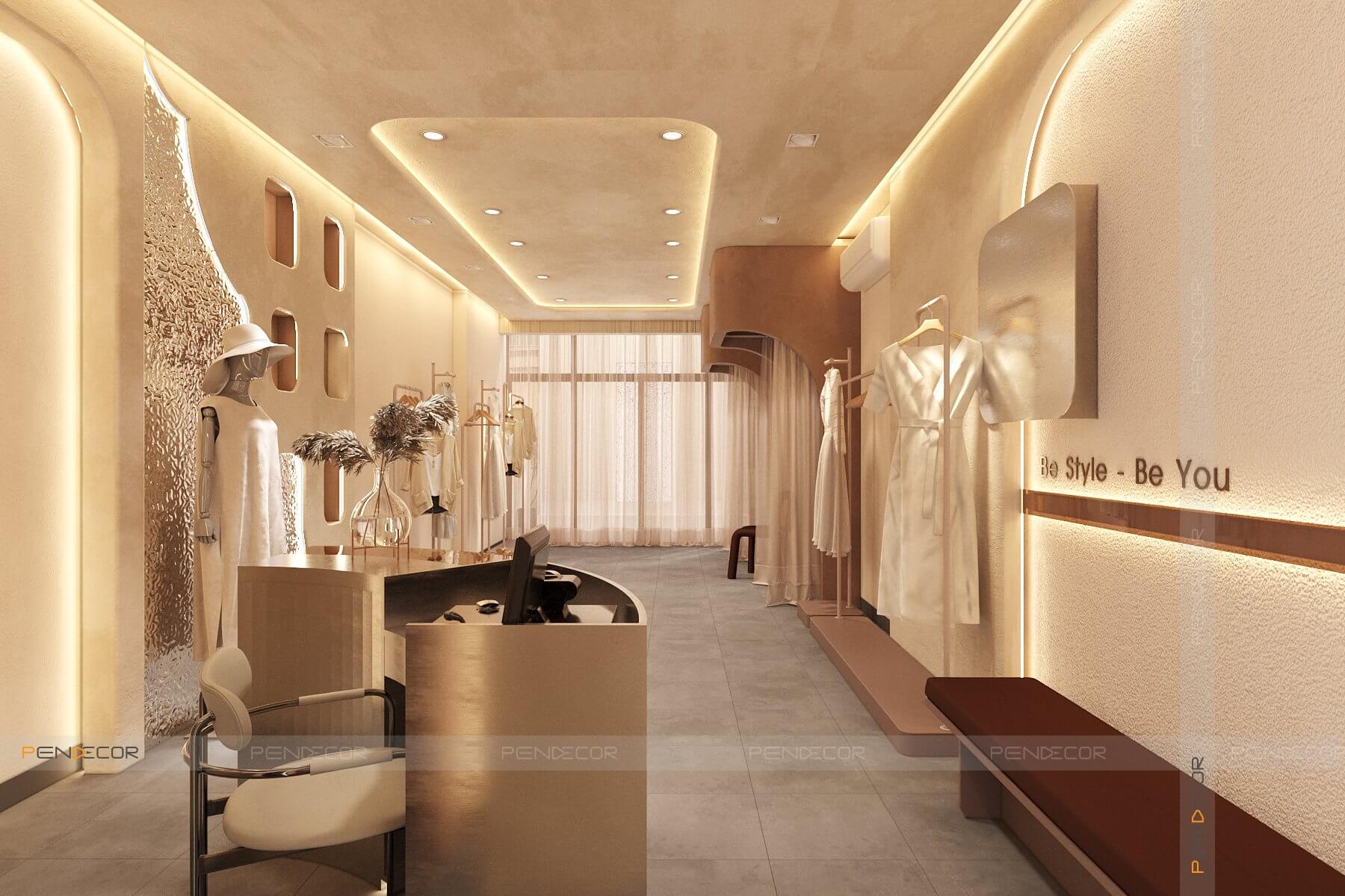 Thiết Kế Shop Thời Trang Nữ MT 94 Store