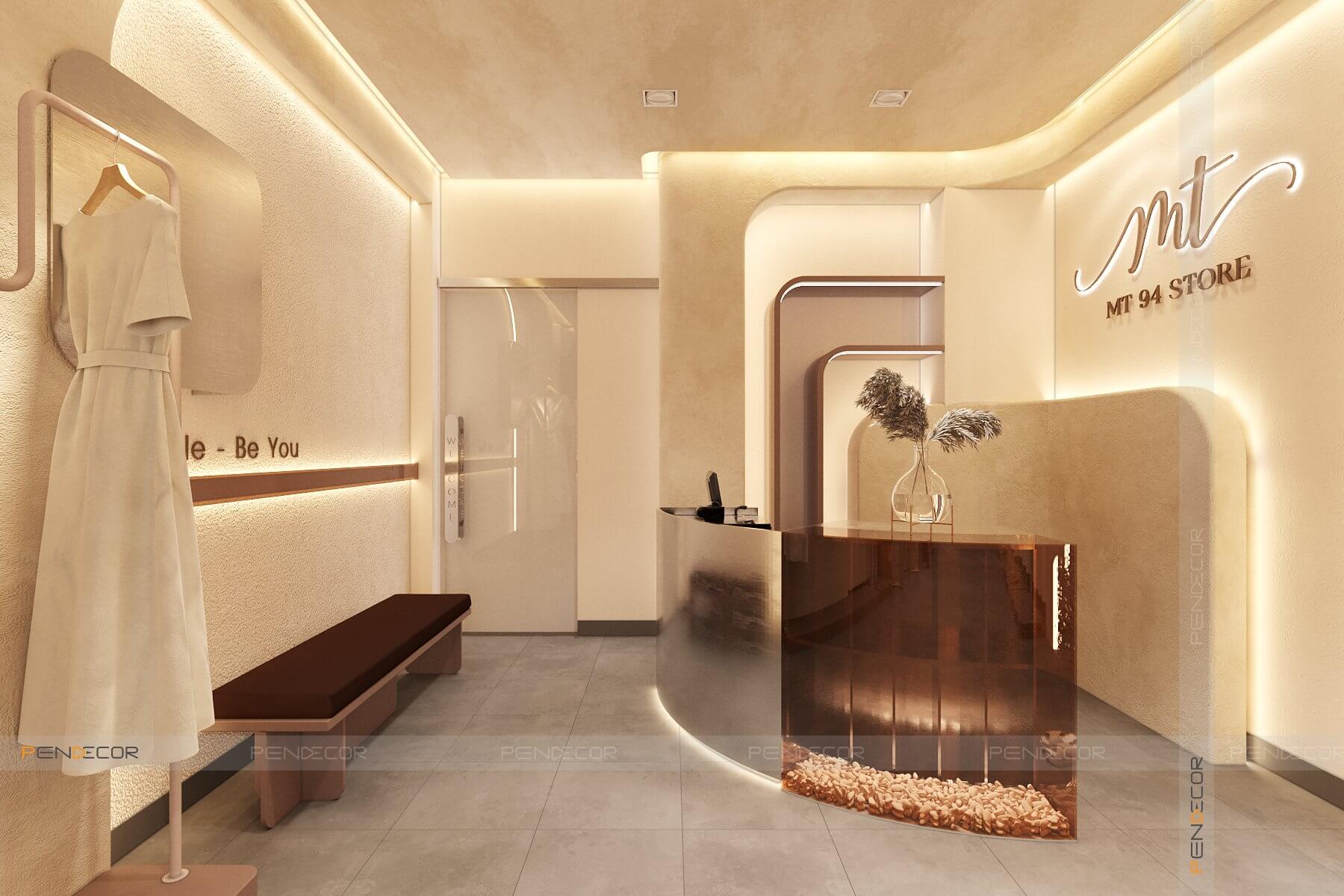 Thiết Kế Shop Thời Trang Nữ MT 94 Store