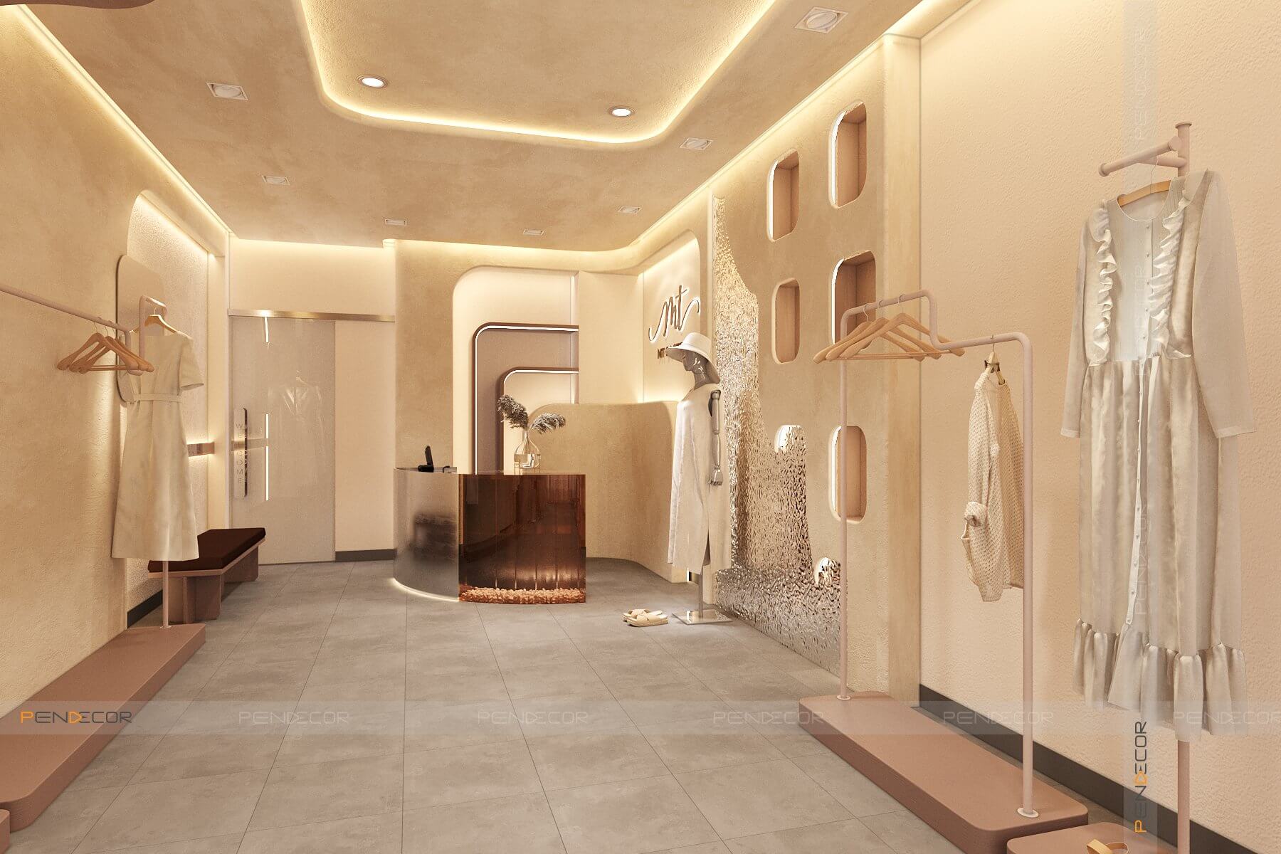 Thiết Kế Shop Thời Trang Nữ MT 94 Store