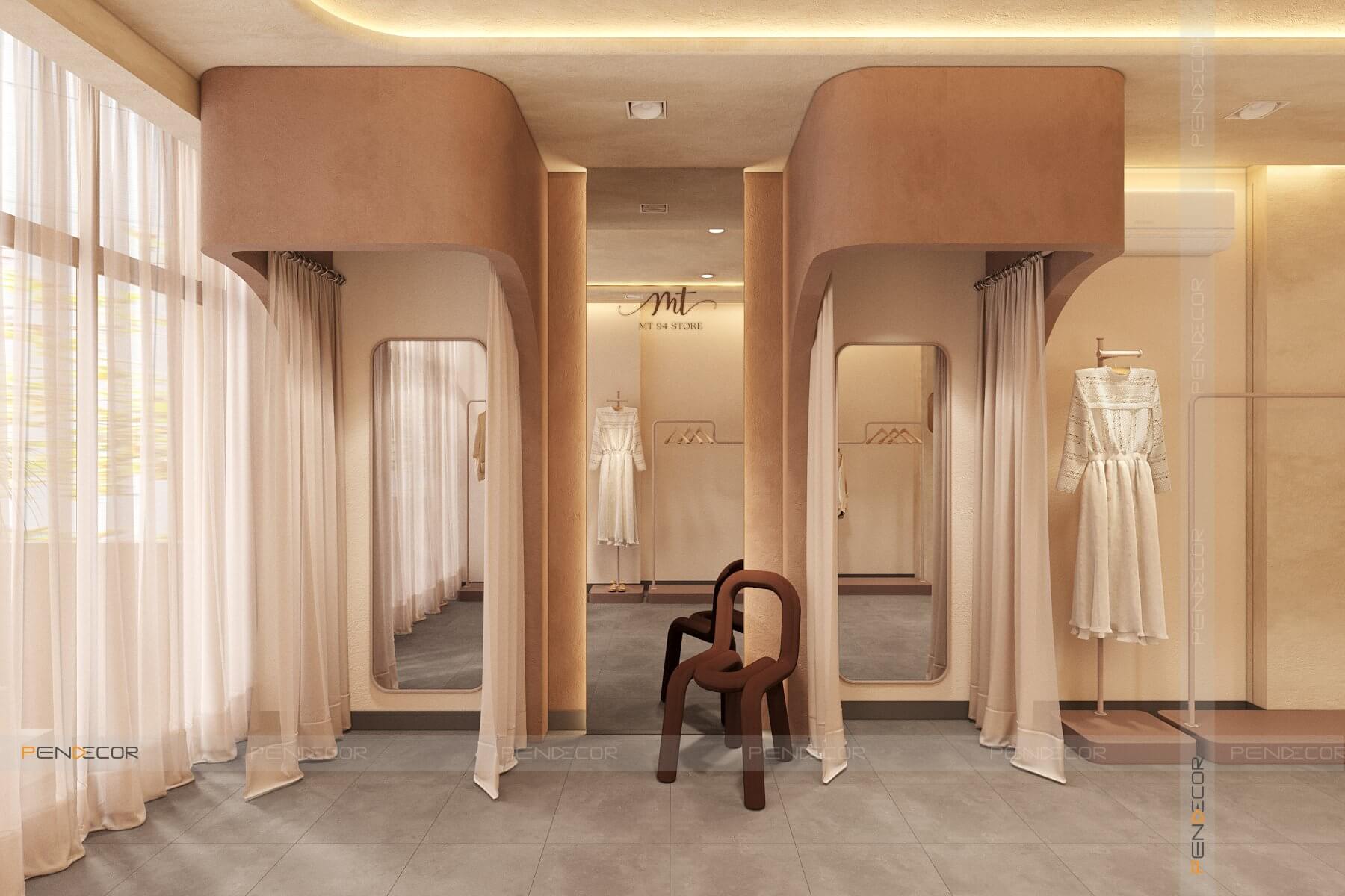 Thiết Kế Shop Thời Trang Nữ MT 94 Store