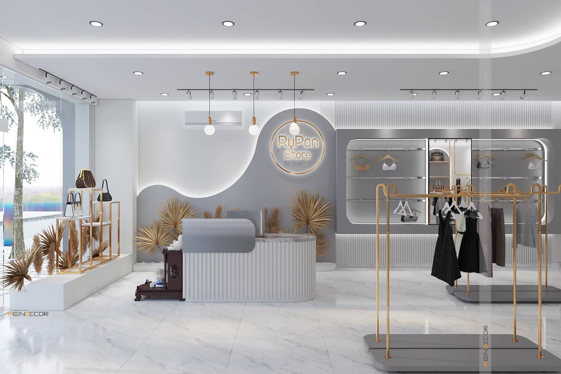 Thiết Kế Shop Thời Trang Nữ RyPon Store