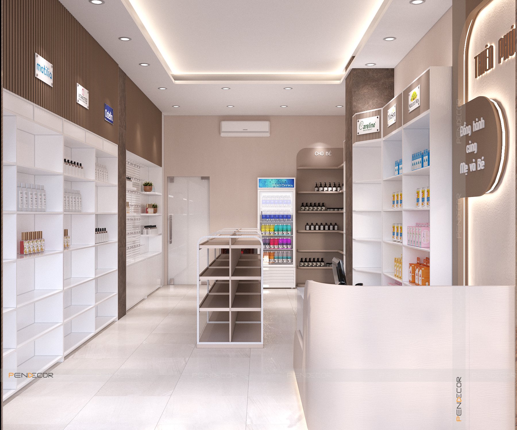 Thiết Kế Shop Mẹ và Bé Thiên Phúc