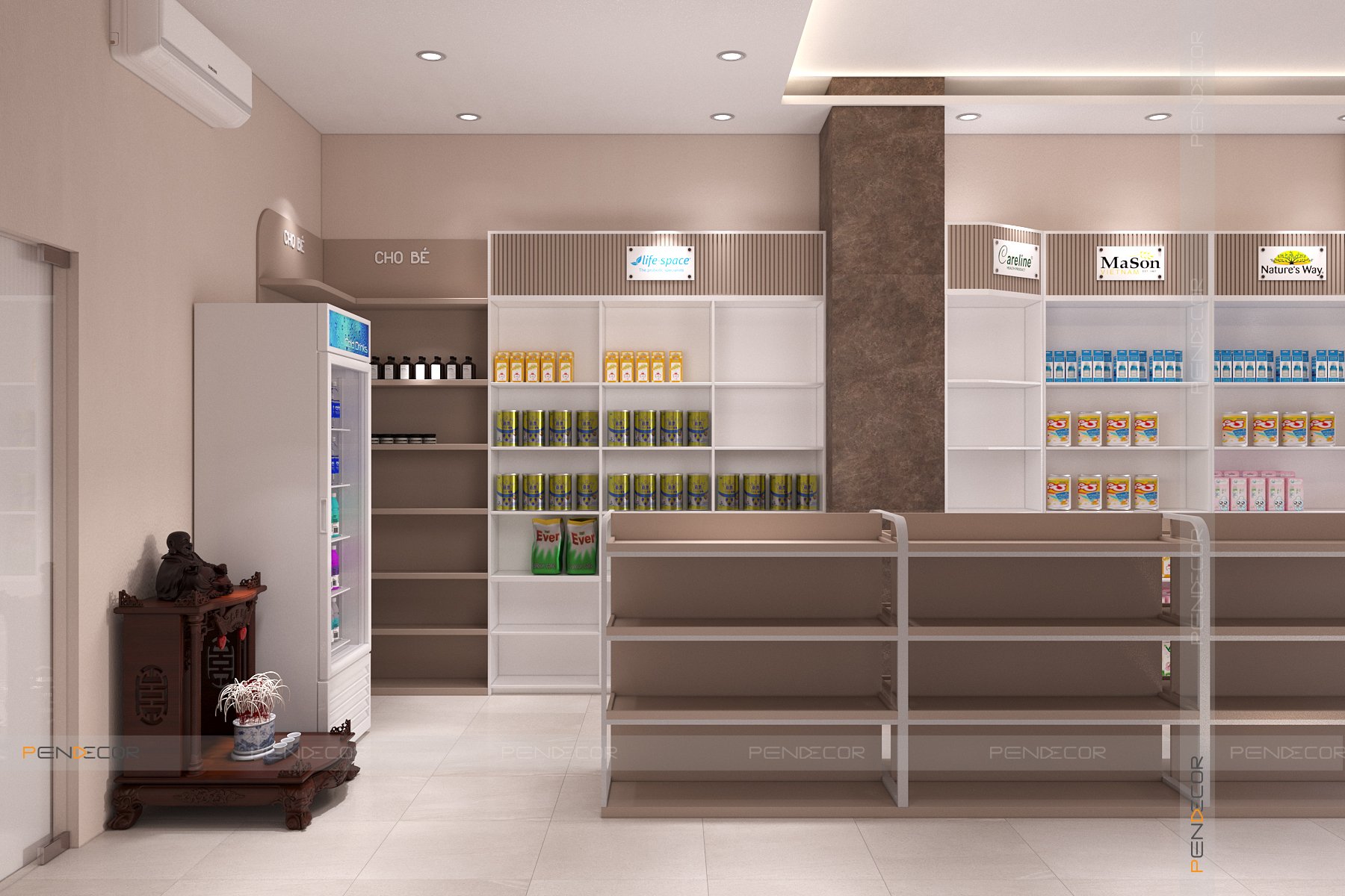 Thiết Kế Shop Mẹ và Bé Thiên Phúc