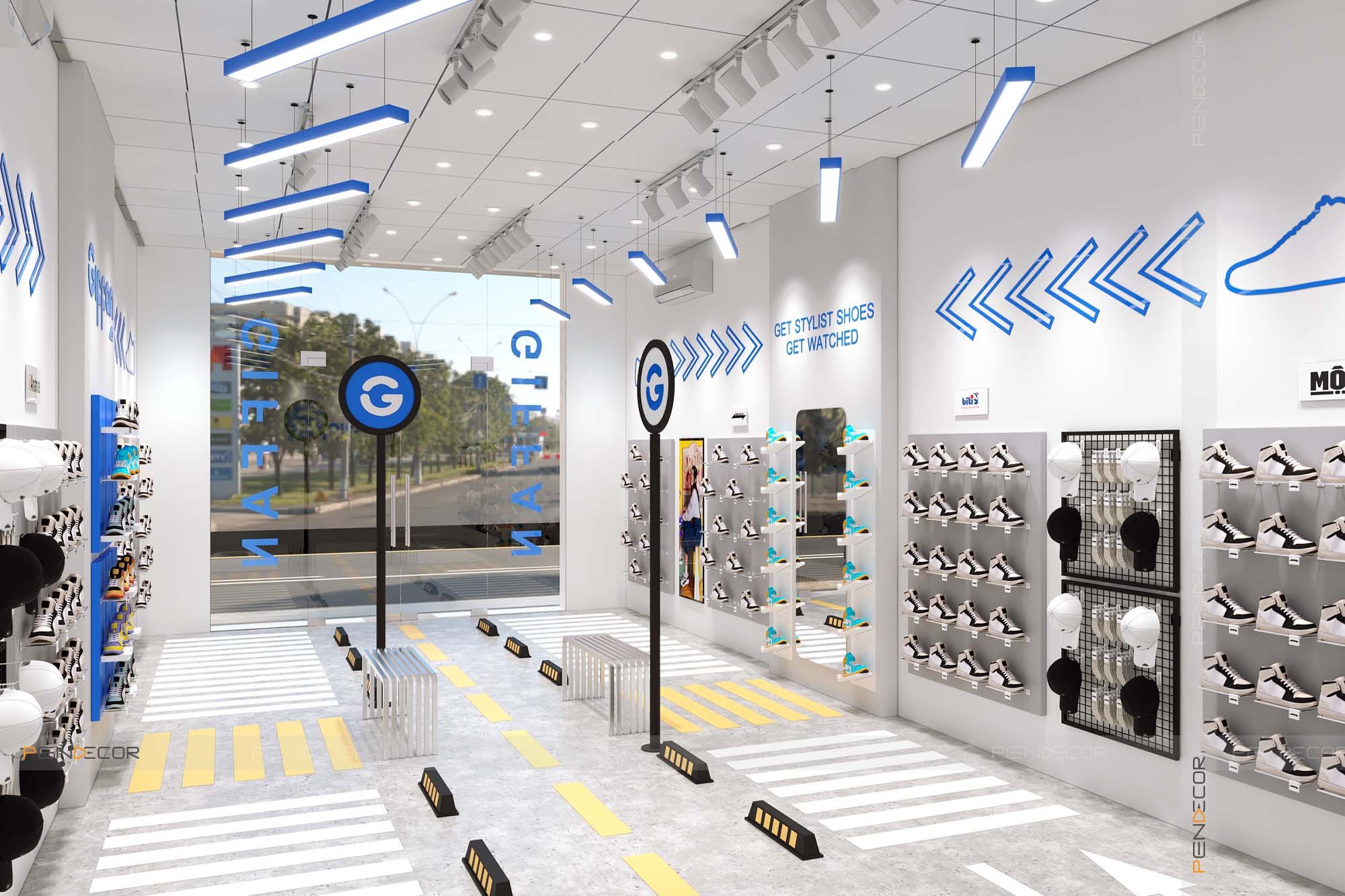 Thiết Kế Shop Giày Dép Giffan