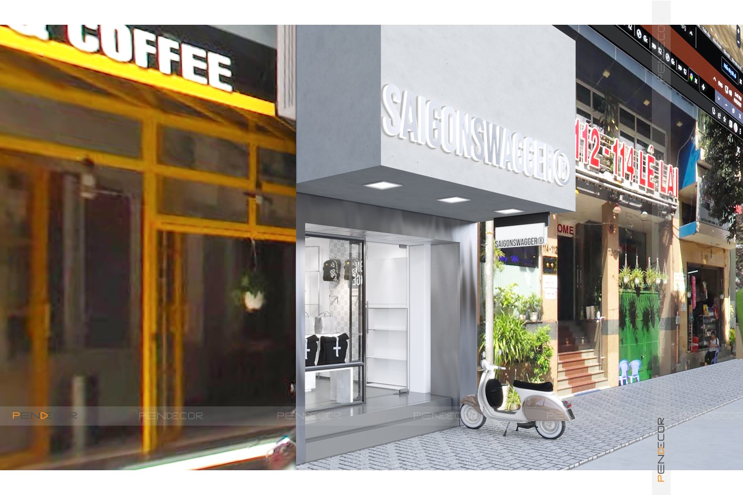 Thiết Kế Shop Túi Xách Saigon Swagger