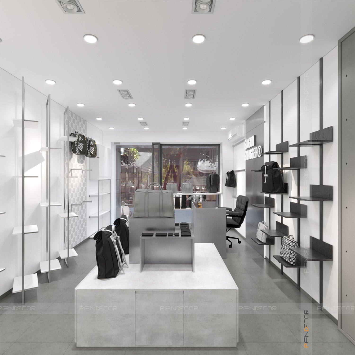Thiết Kế Shop Túi Xách Saigon Swagger