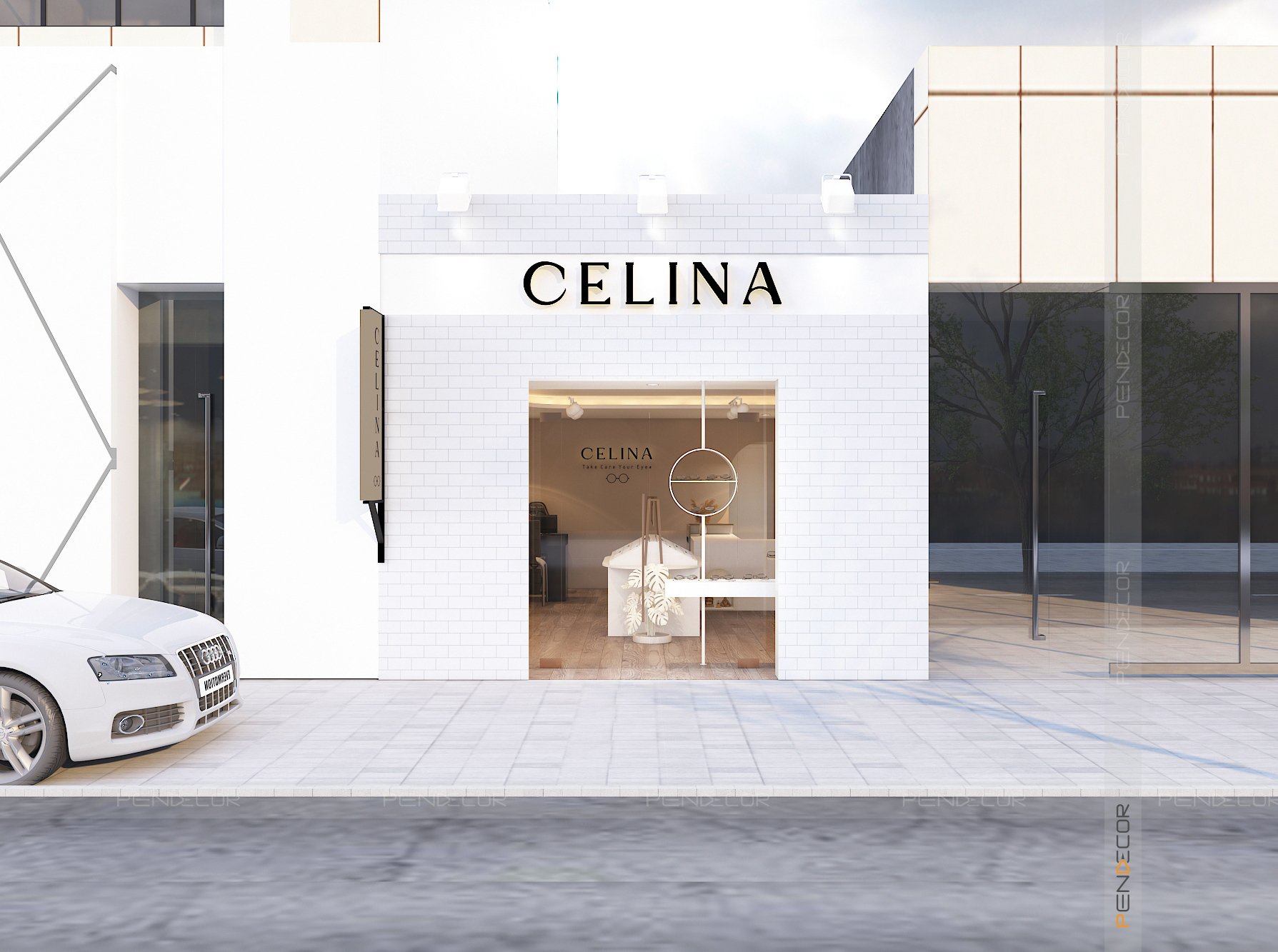 Thiết Kế Shop Mắt Kính Celina Glasses