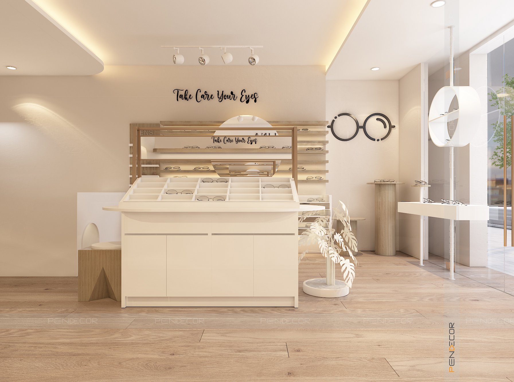 Thiết Kế Shop Mắt Kính Celina Glasses