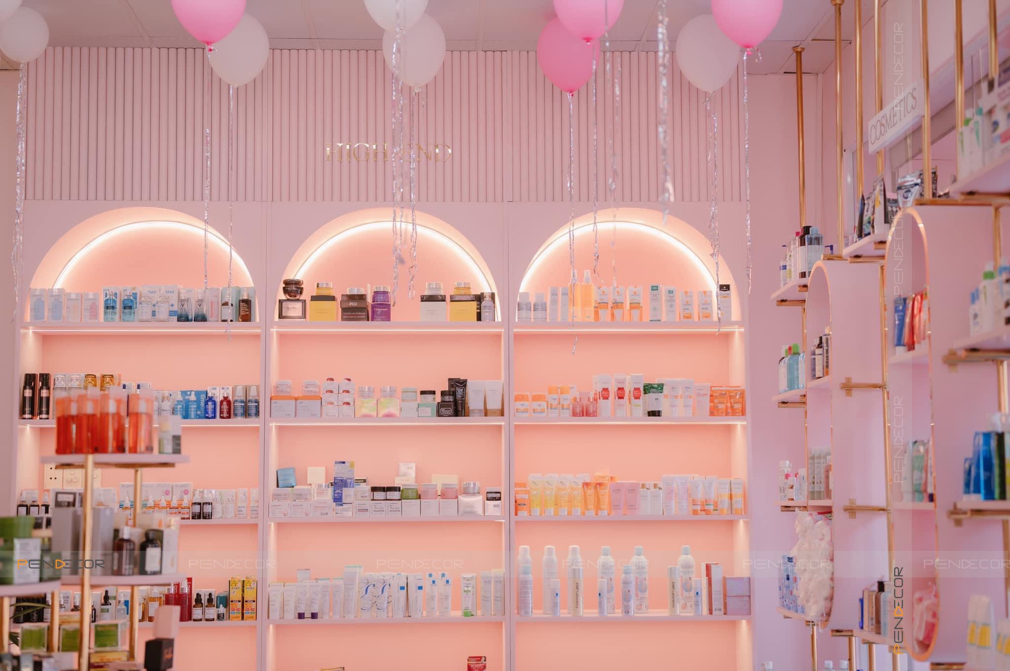 Thi Công Shop Mỹ Phẩm Cynn