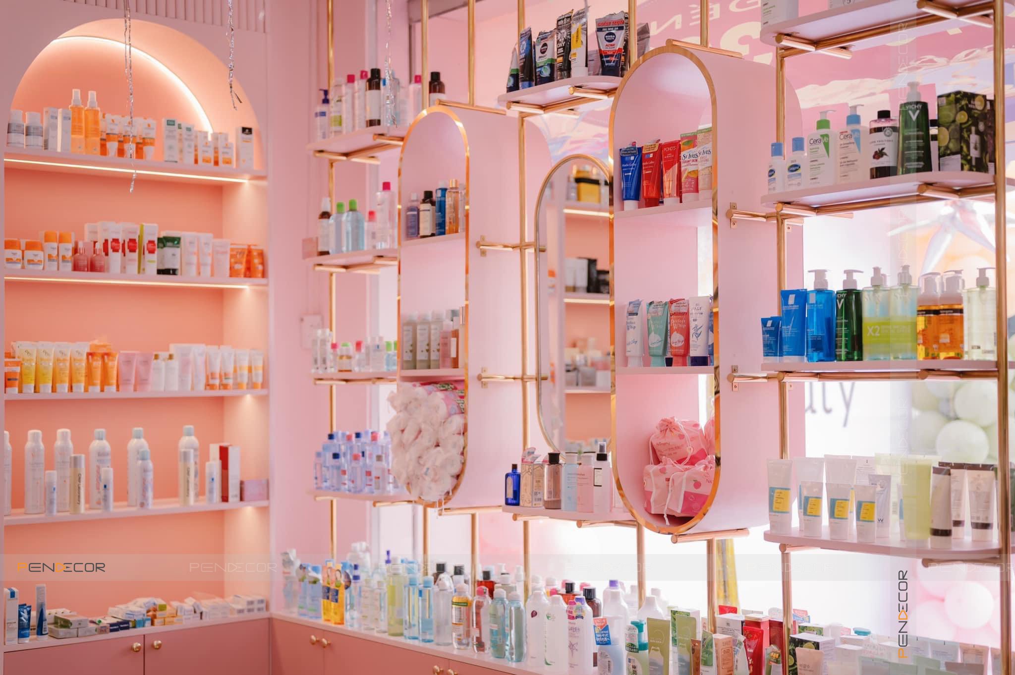 Thi Công Shop Mỹ Phẩm Cynn