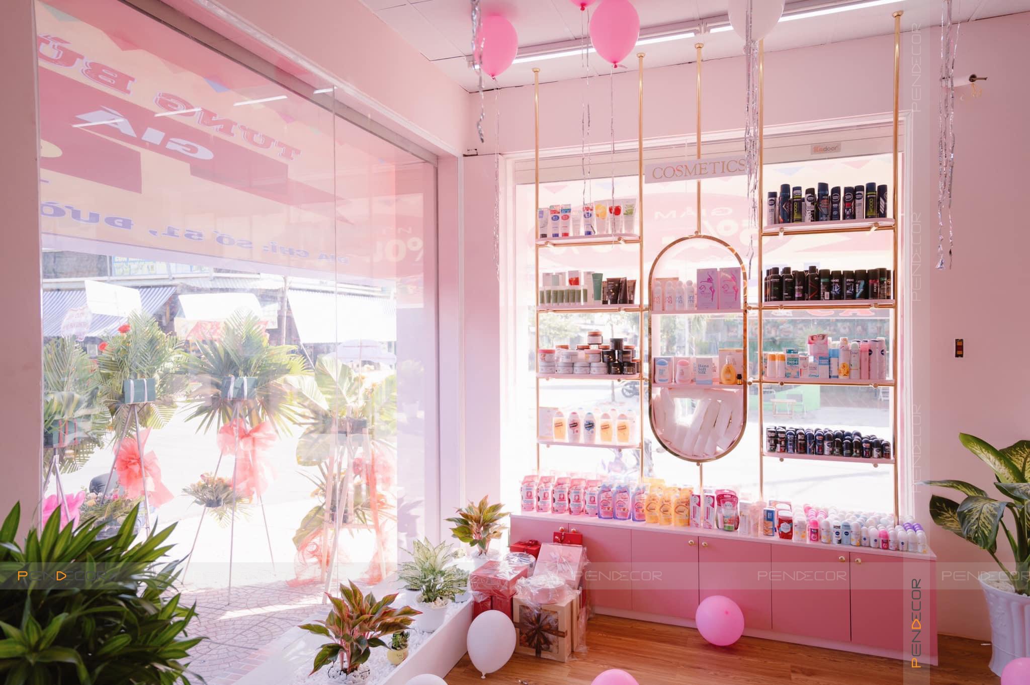 Thi Công Shop Mỹ Phẩm Cynn