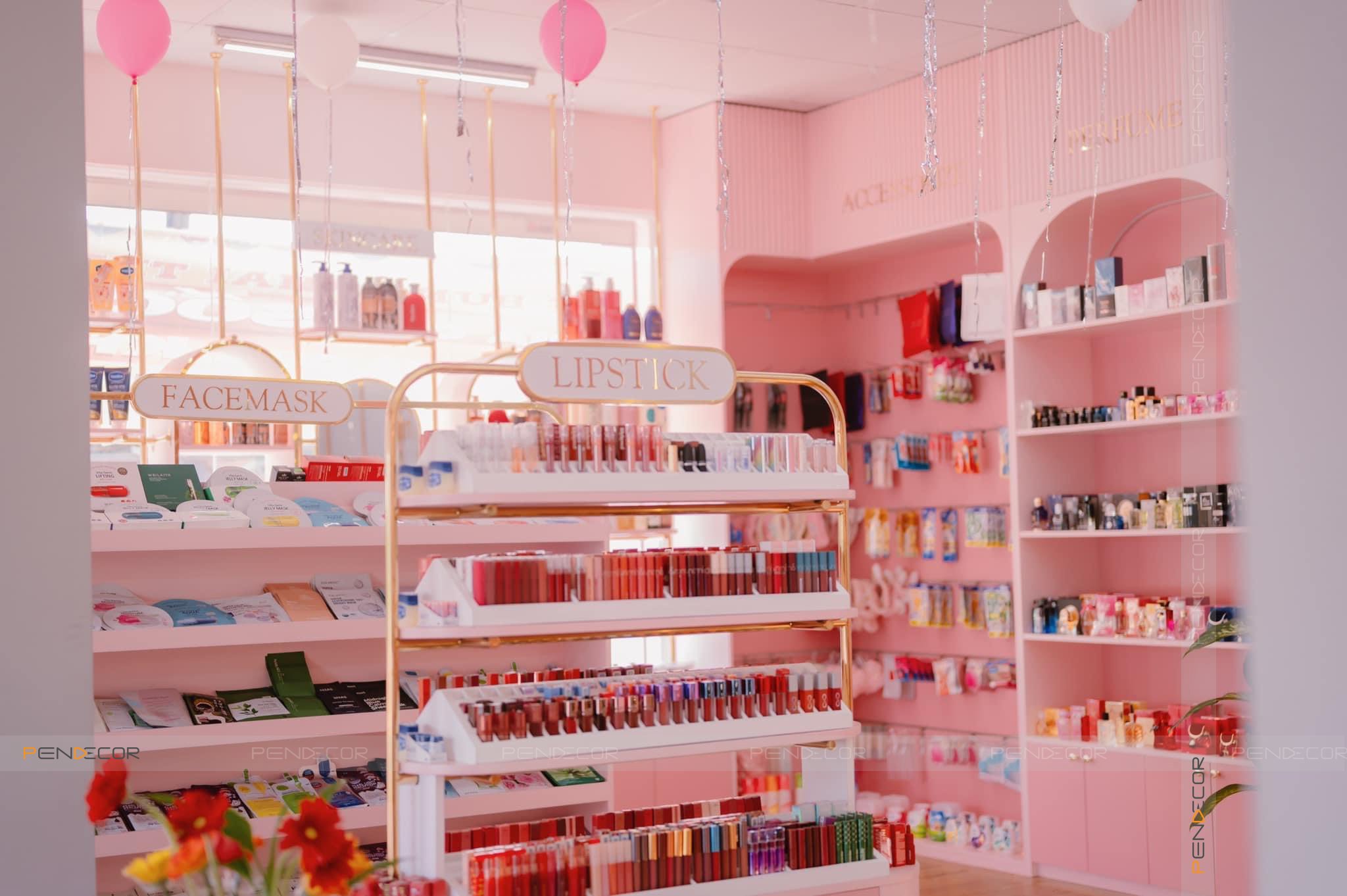 Thi Công Shop Mỹ Phẩm Cynn