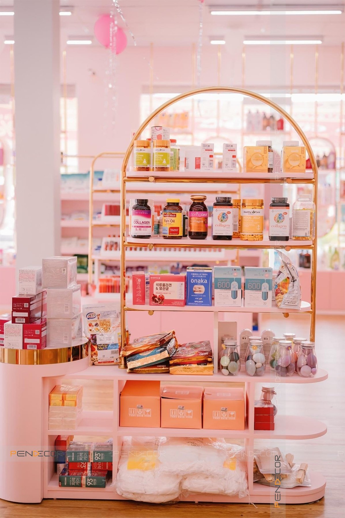 Thi Công Shop Mỹ Phẩm Cynn