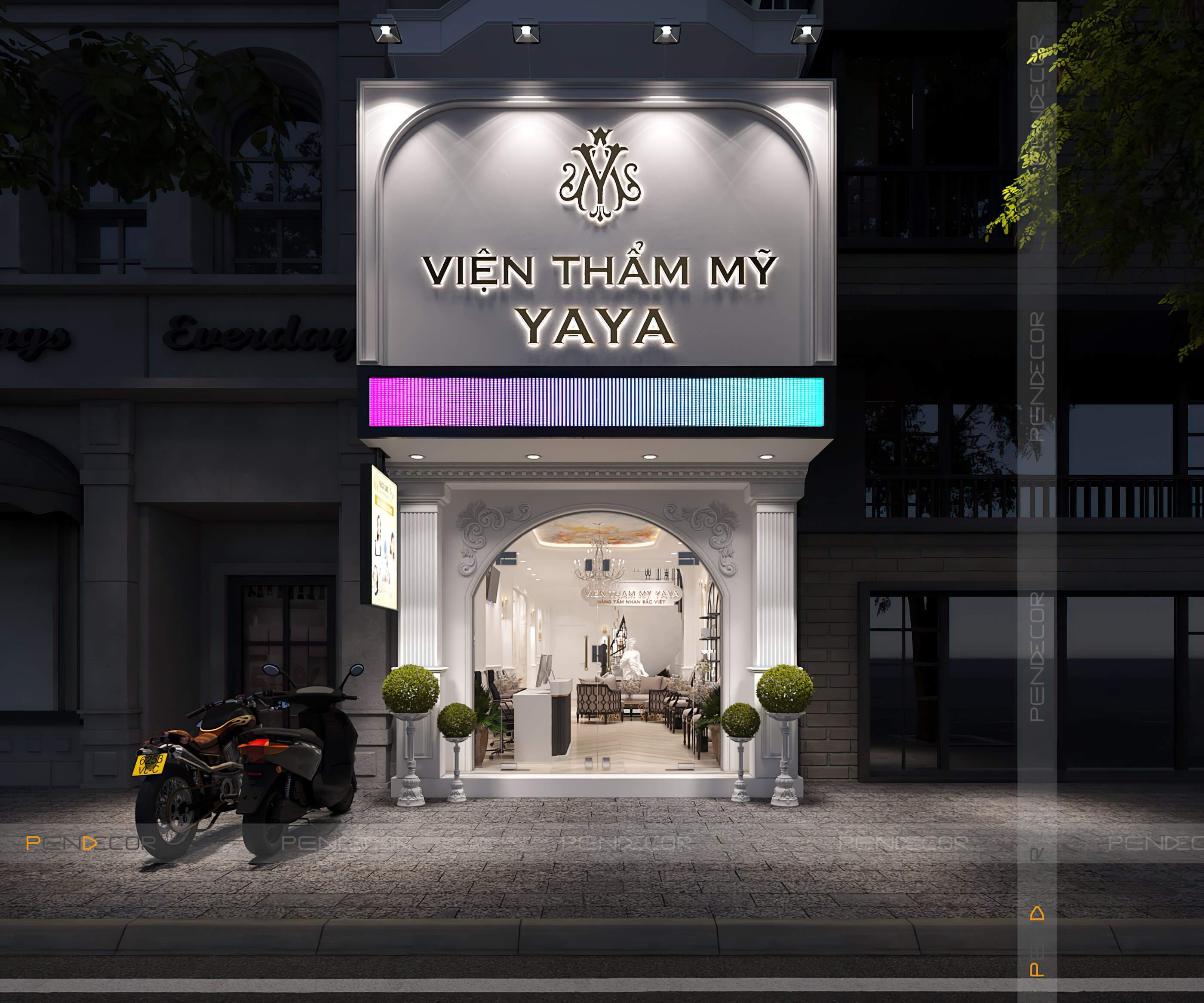 Thiết Kế Spa YaYa Long An