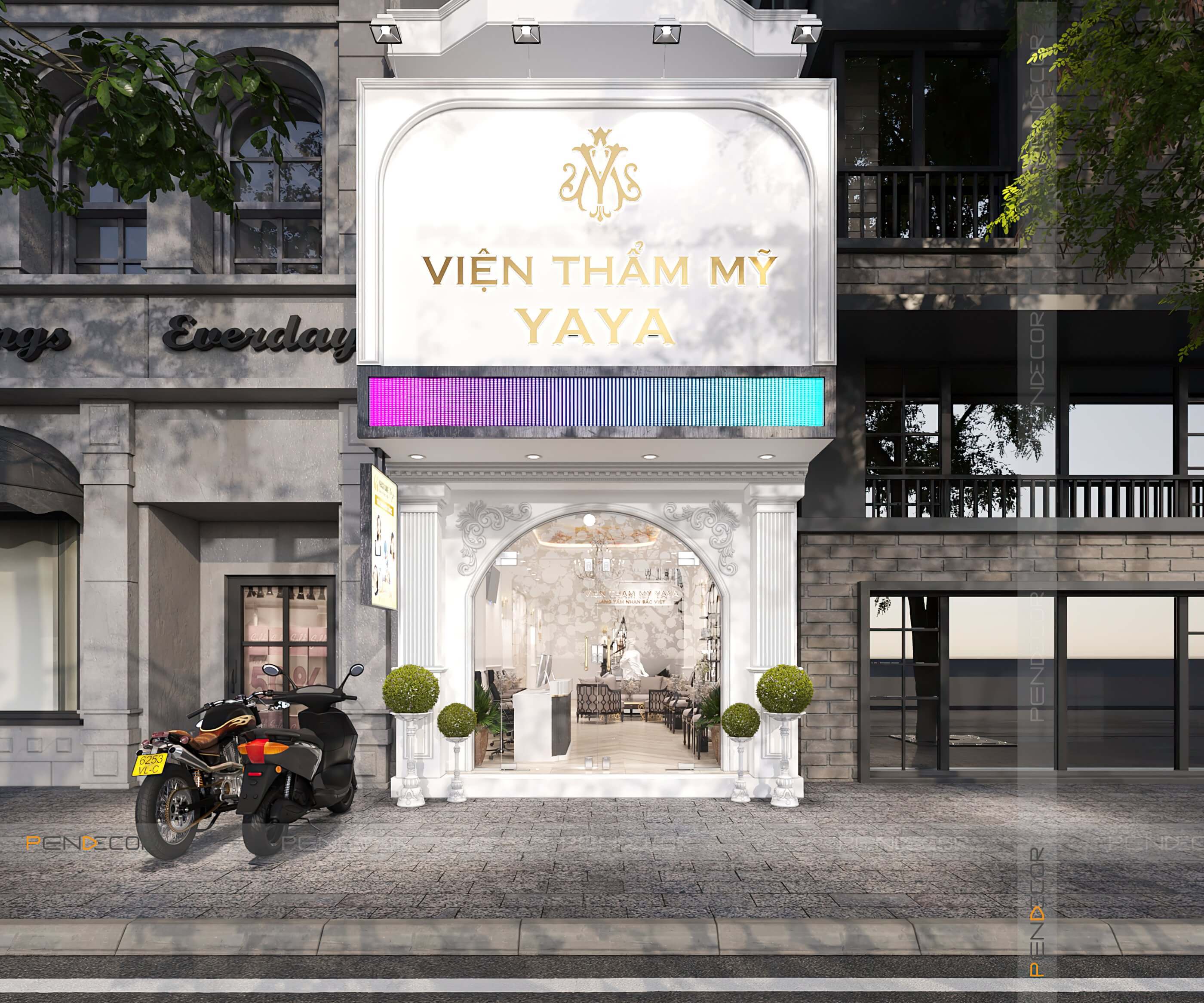 Thiết Kế Spa YaYa Long An