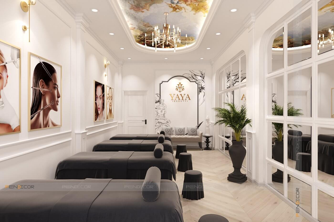 Thiết Kế Spa YaYa Long An