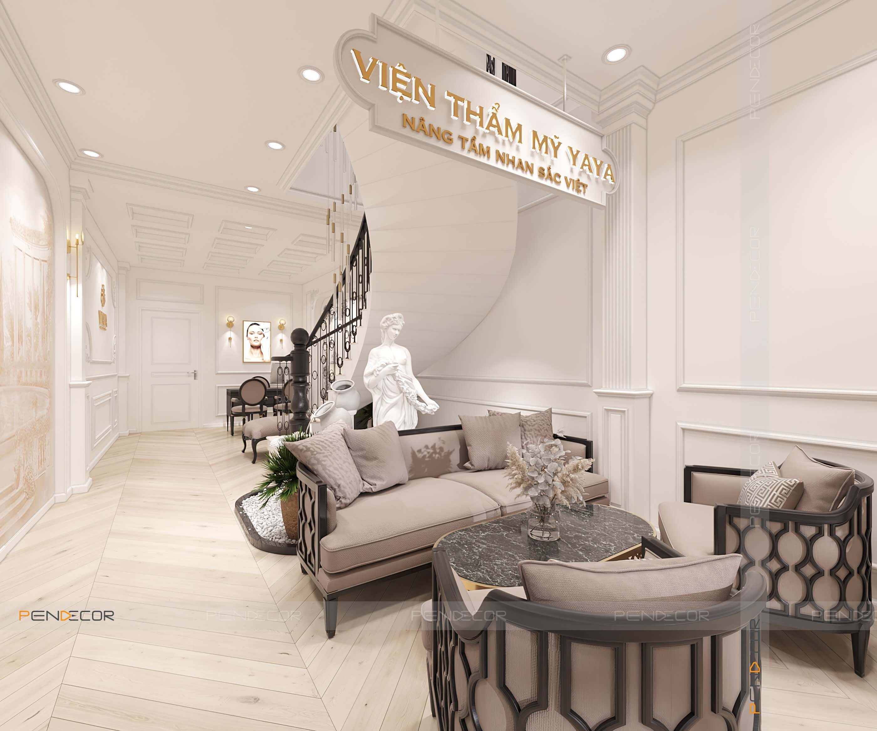 Thiết Kế Spa YaYa Long An