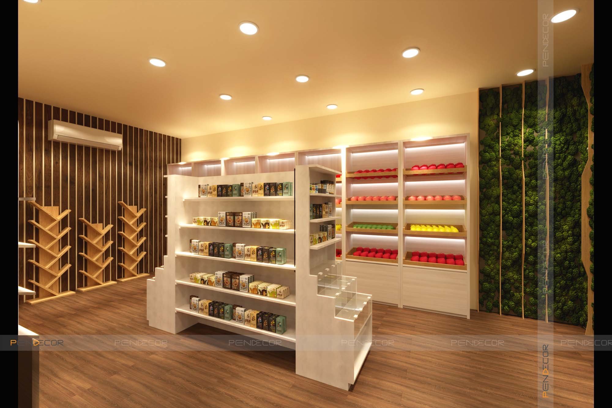 Thiết Kế Shop Hoa và Trái Cây LANA