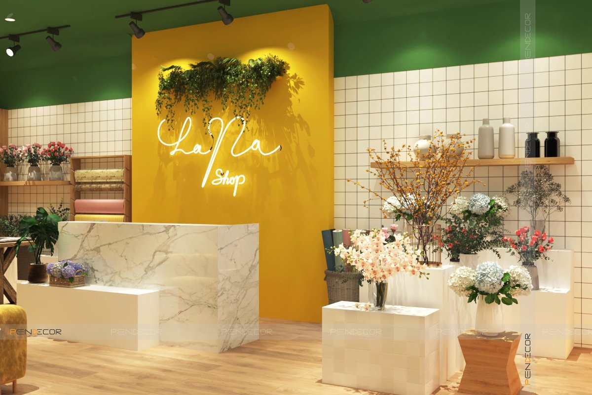 Thiết Kế Shop Hoa Và Trái Cây LANA (Album 2)