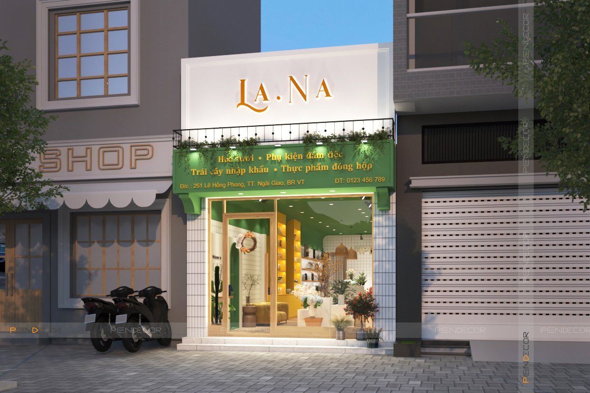 Thiết Kế Shop Hoa Và Trái Cây LANA (Album 2)