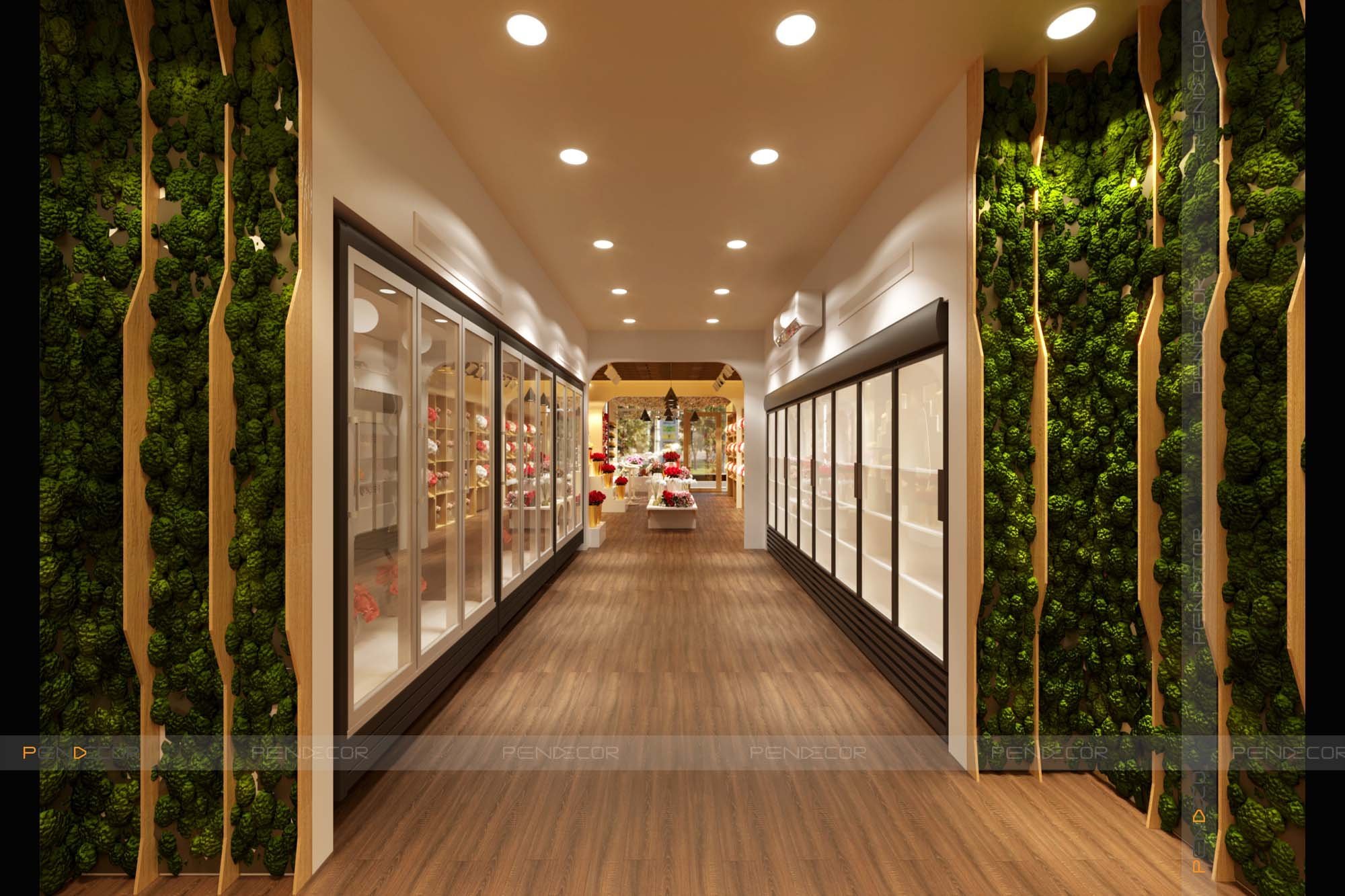 Thiết Kế Shop Hoa và Trái Cây LANA