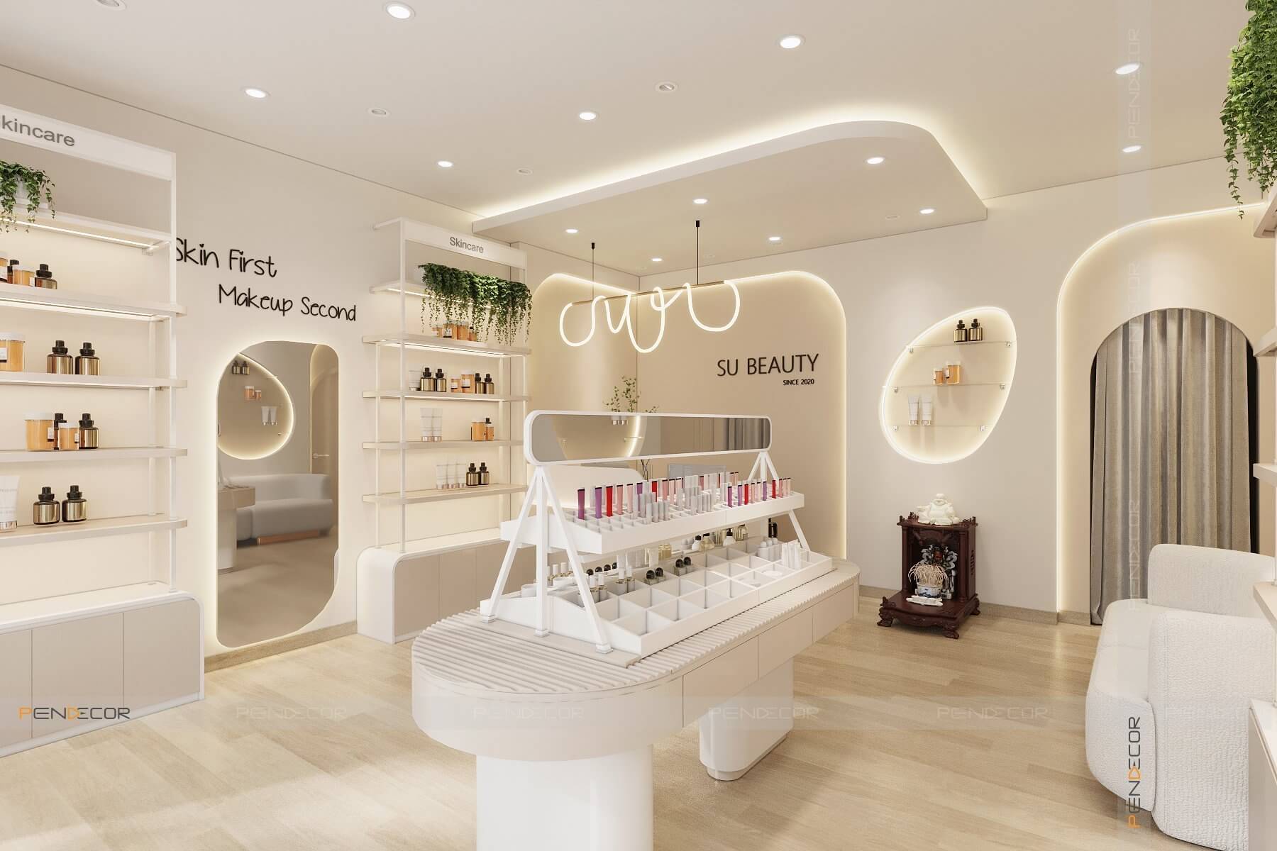 Thiết Kế Shop Mỹ Phẩm Su Beauty