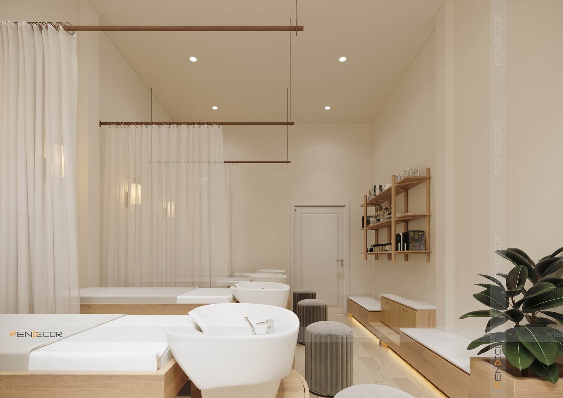 Thiết Kế Spa Gội Đầu