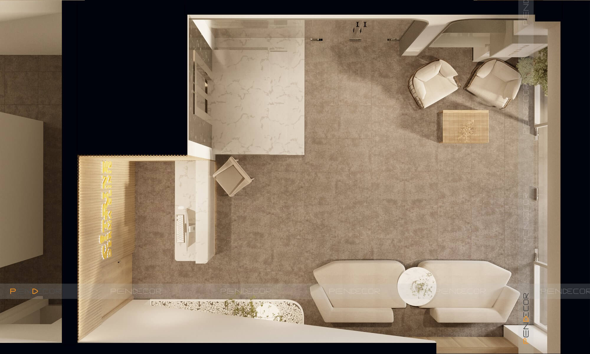 Thiết kế Spa Nhà Thuốc Citrine Derma Clinic