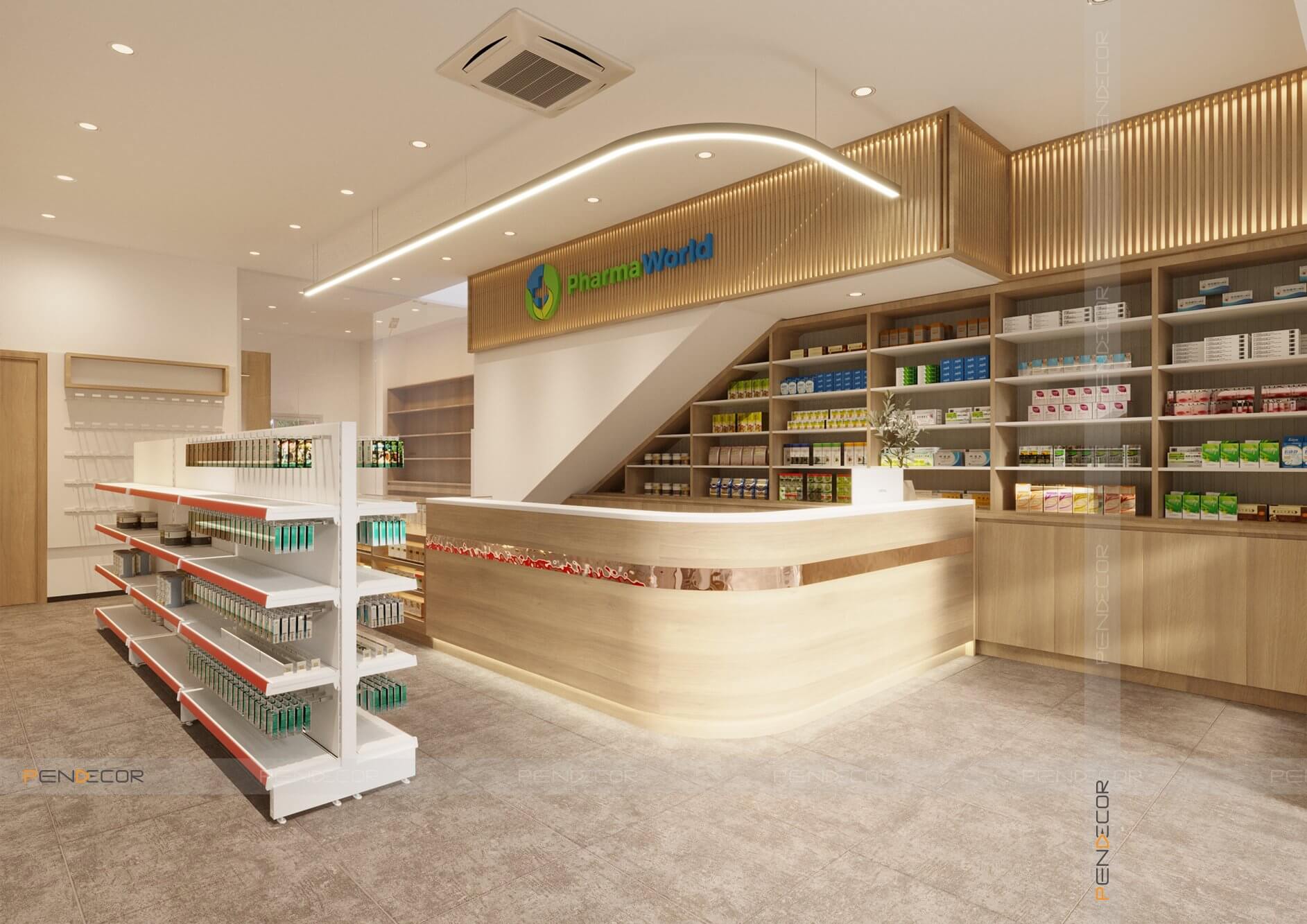 Thiết kế Spa Nhà Thuốc Citrine Derma Clinic