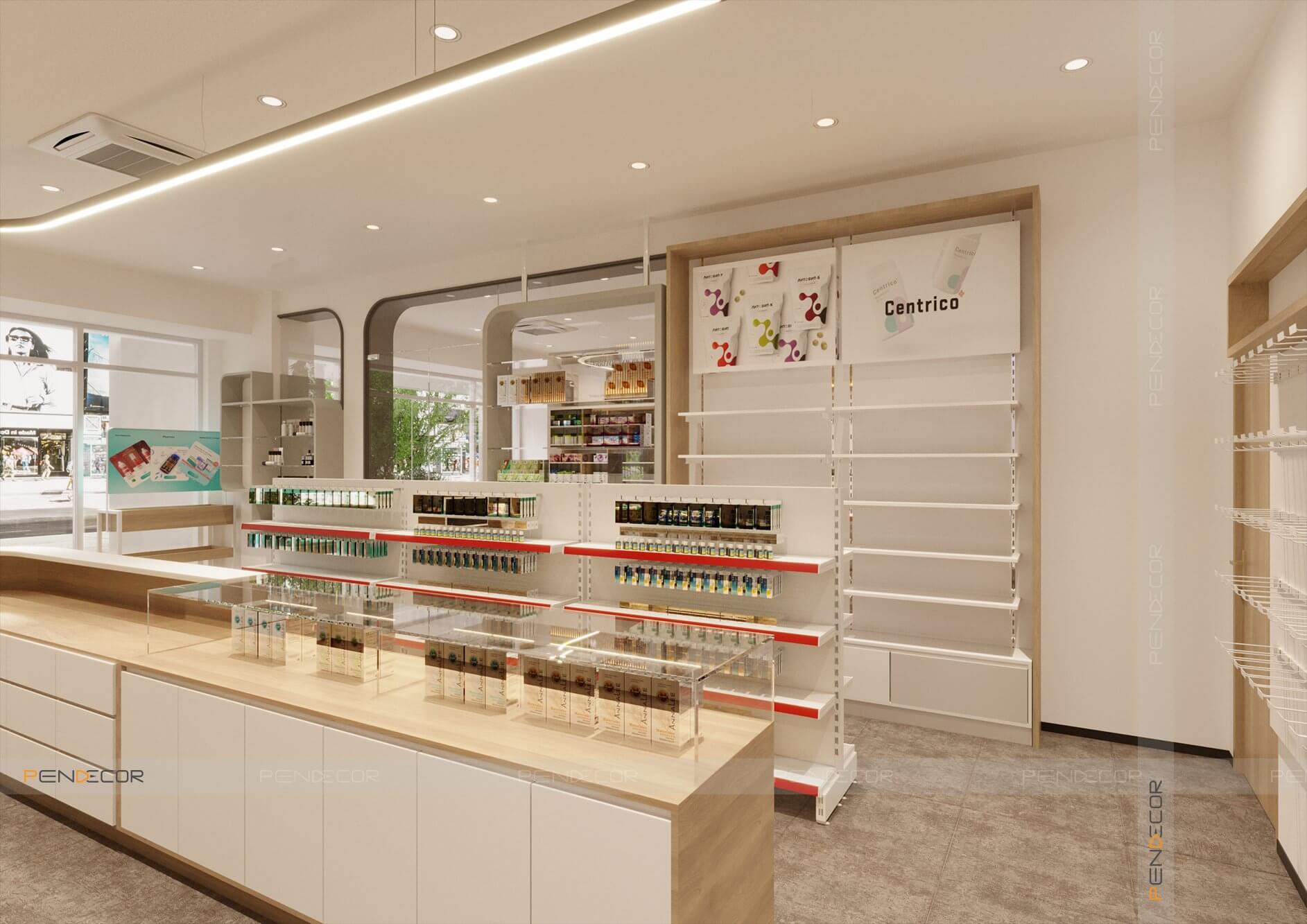 Thiết kế Spa Nhà Thuốc Citrine Derma Clinic