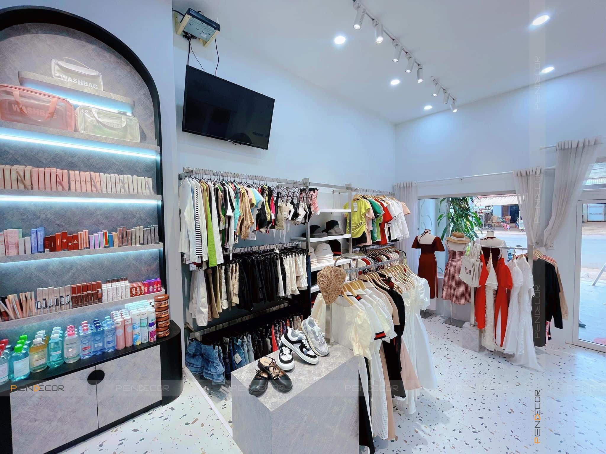 Thi Công Shop Thời Trang Nữ Cup's
