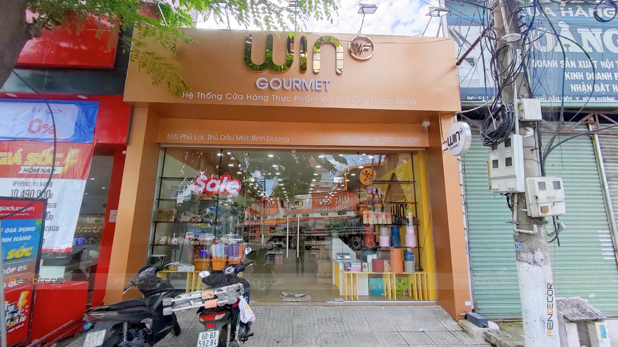 Thi Công Shop Win Bình Dương