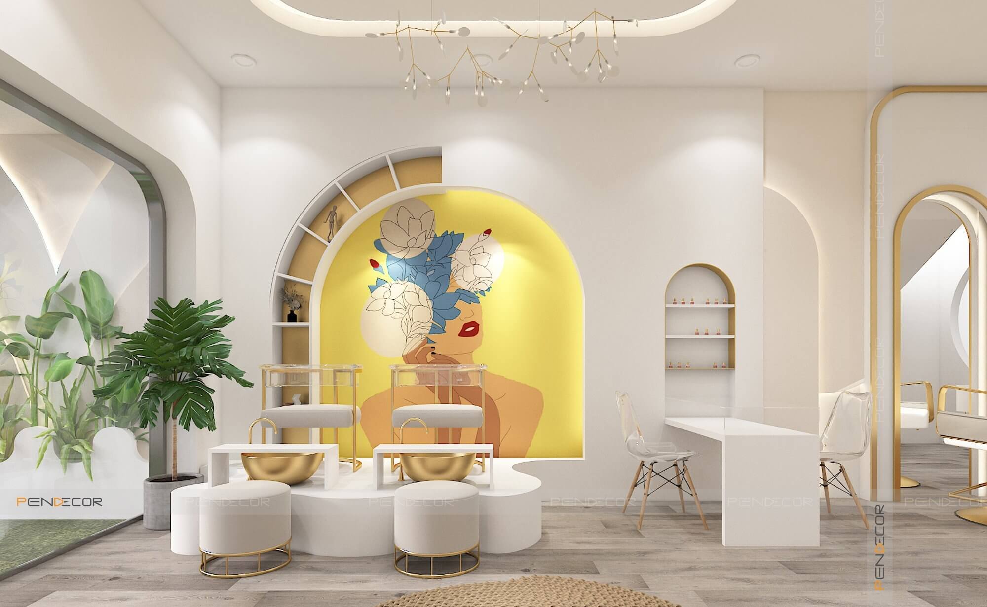 Thiết Kế Spa Hoa Nguyễn