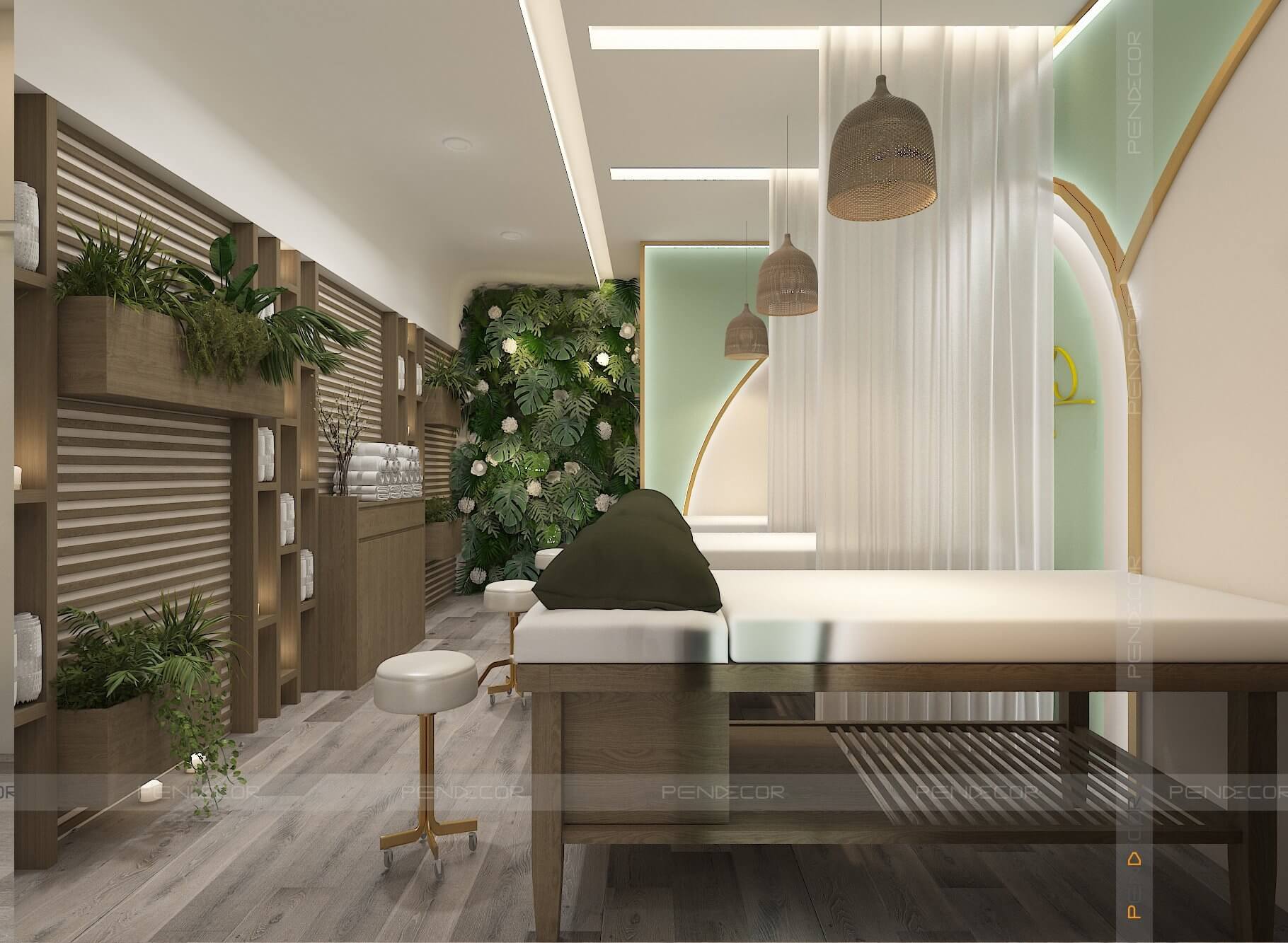 Thiết Kế Spa Hoa Nguyễn