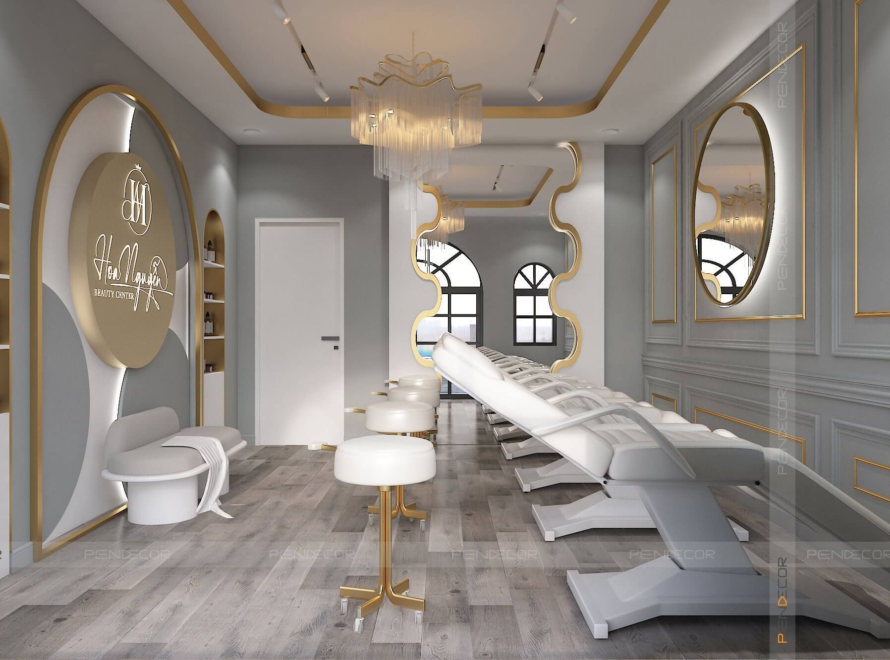 Thiết Kế Spa Hoa Nguyễn