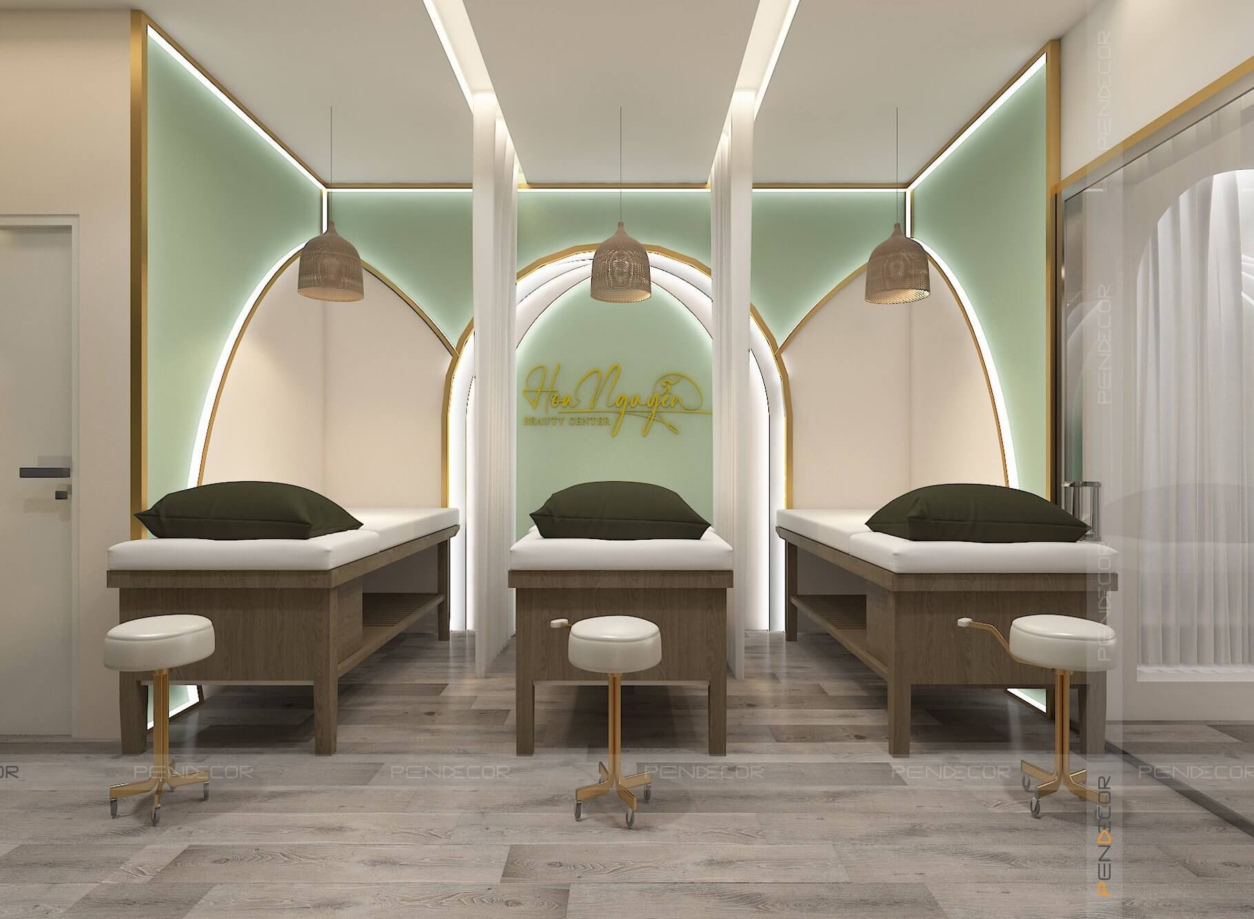 Thiết Kế Spa Hoa Nguyễn