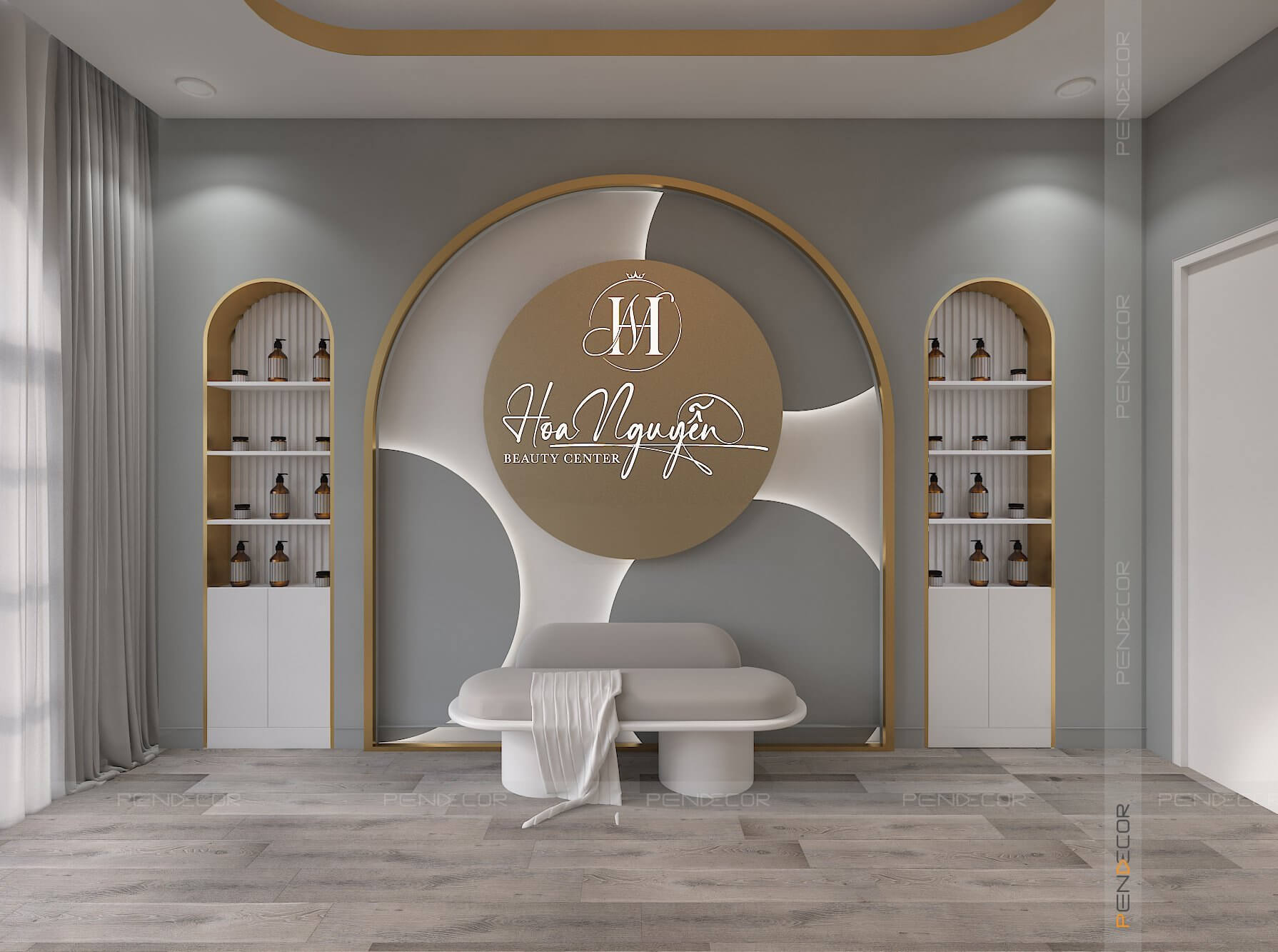 Thiết Kế Spa Hoa Nguyễn