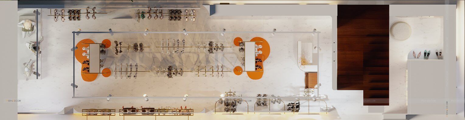 Thiết Kế Shop Thời Trang Nữ Xì Tin