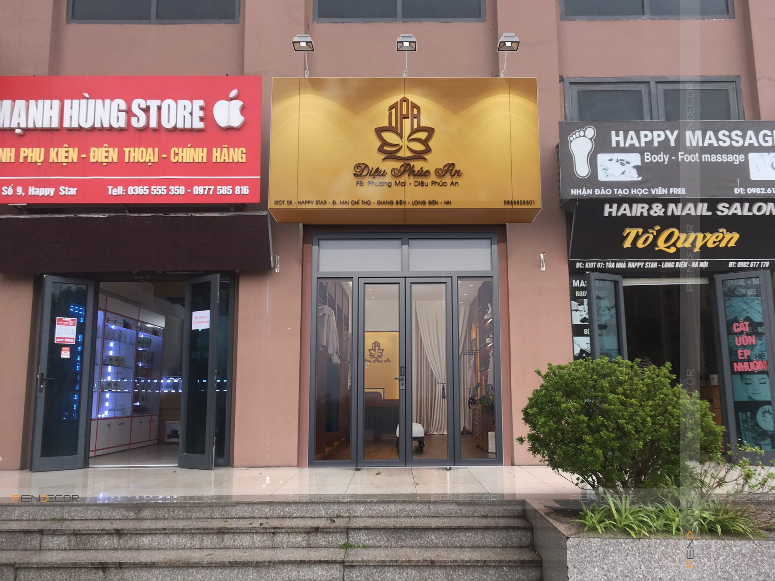 Thiết Kế Shop Trang Phục Phật Tử và Đồ Phong Thuỷ Diệu Phúc An