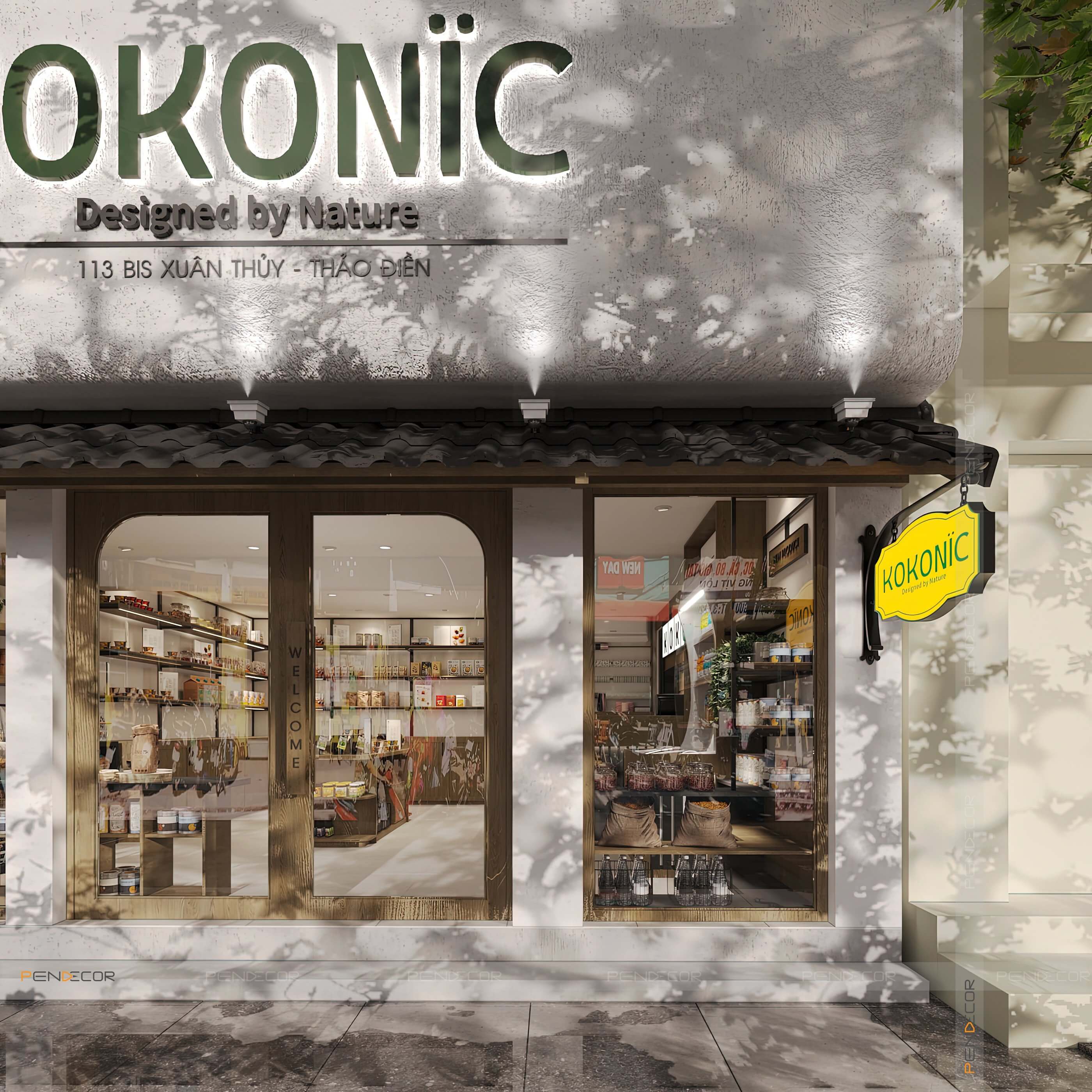 Thiết Kế Shop Phụ Kiện Quà Lưu Niệm Kokonic