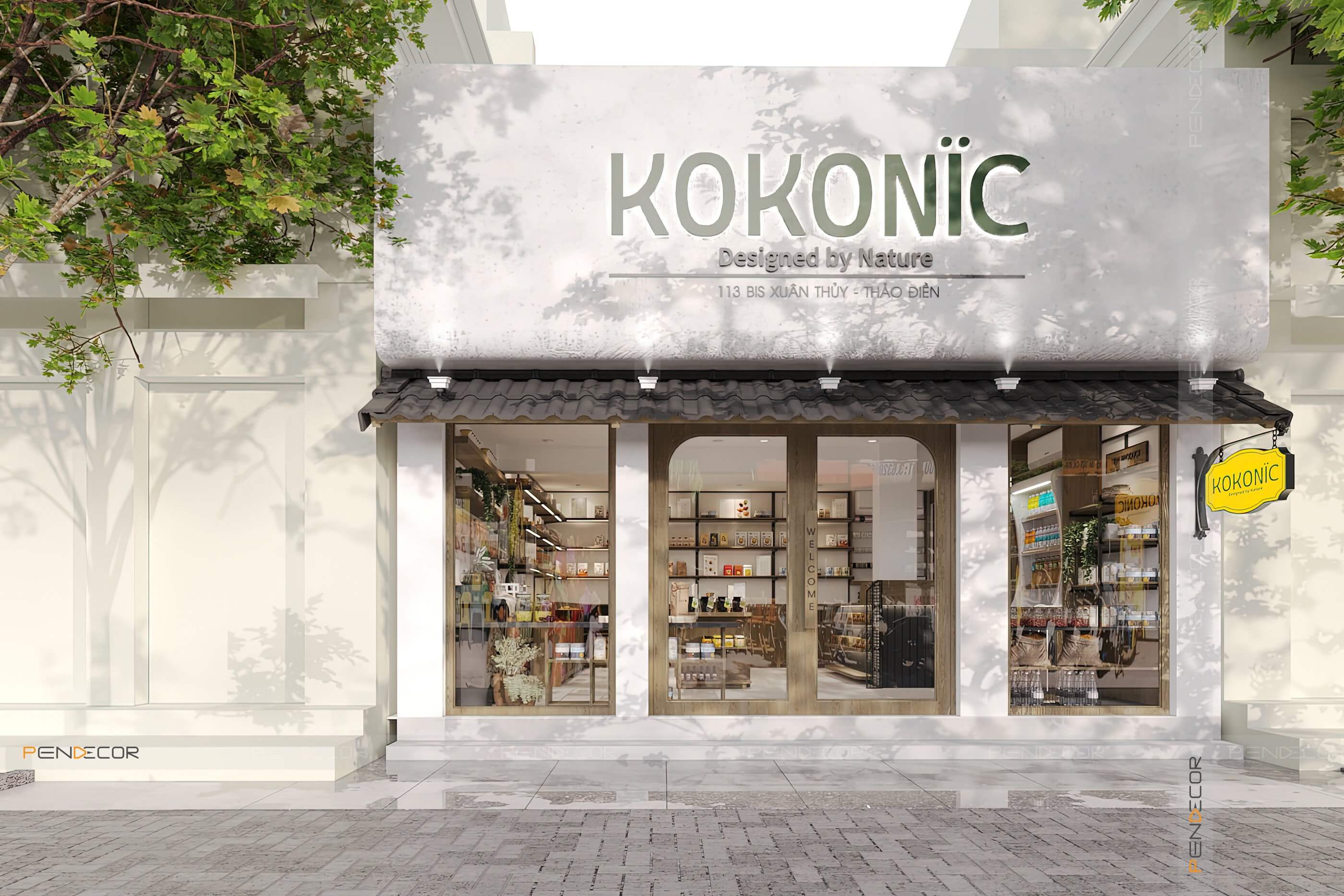 Thiết Kế Shop Phụ Kiện Quà Lưu Niệm Kokonic