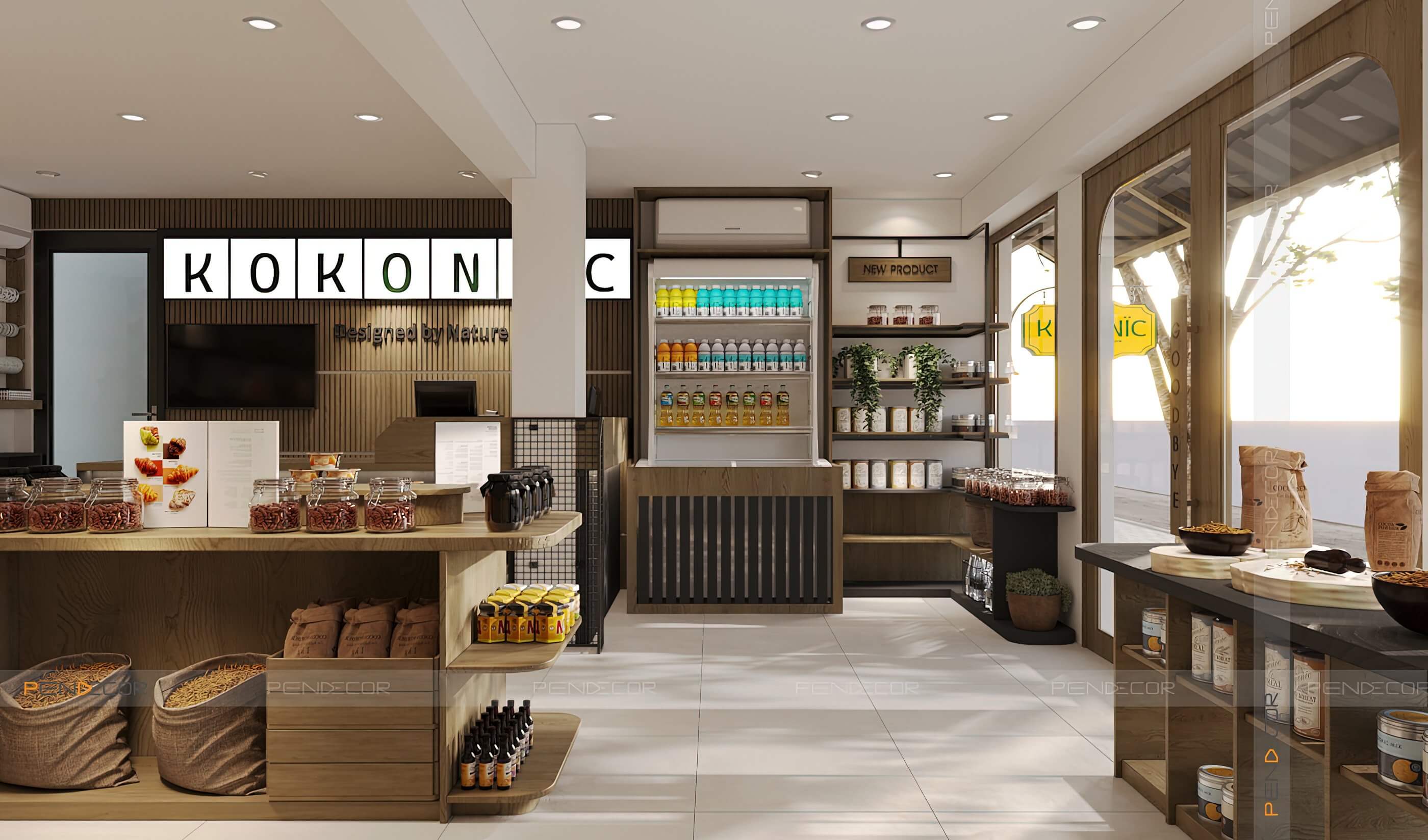 Thiết Kế Shop Phụ Kiện Quà Lưu Niệm Kokonic