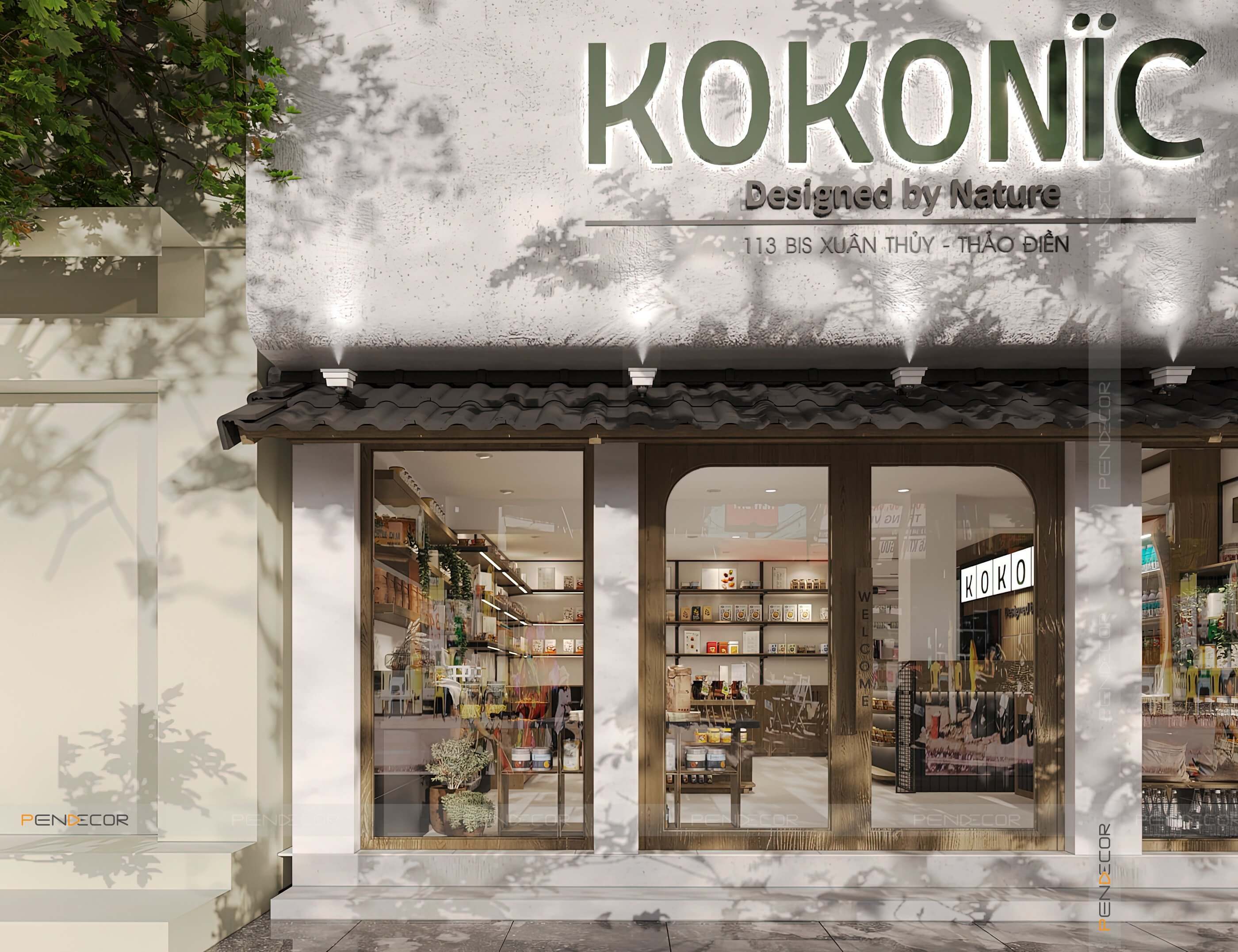 Thiết Kế Shop Phụ Kiện Quà Lưu Niệm Kokonic