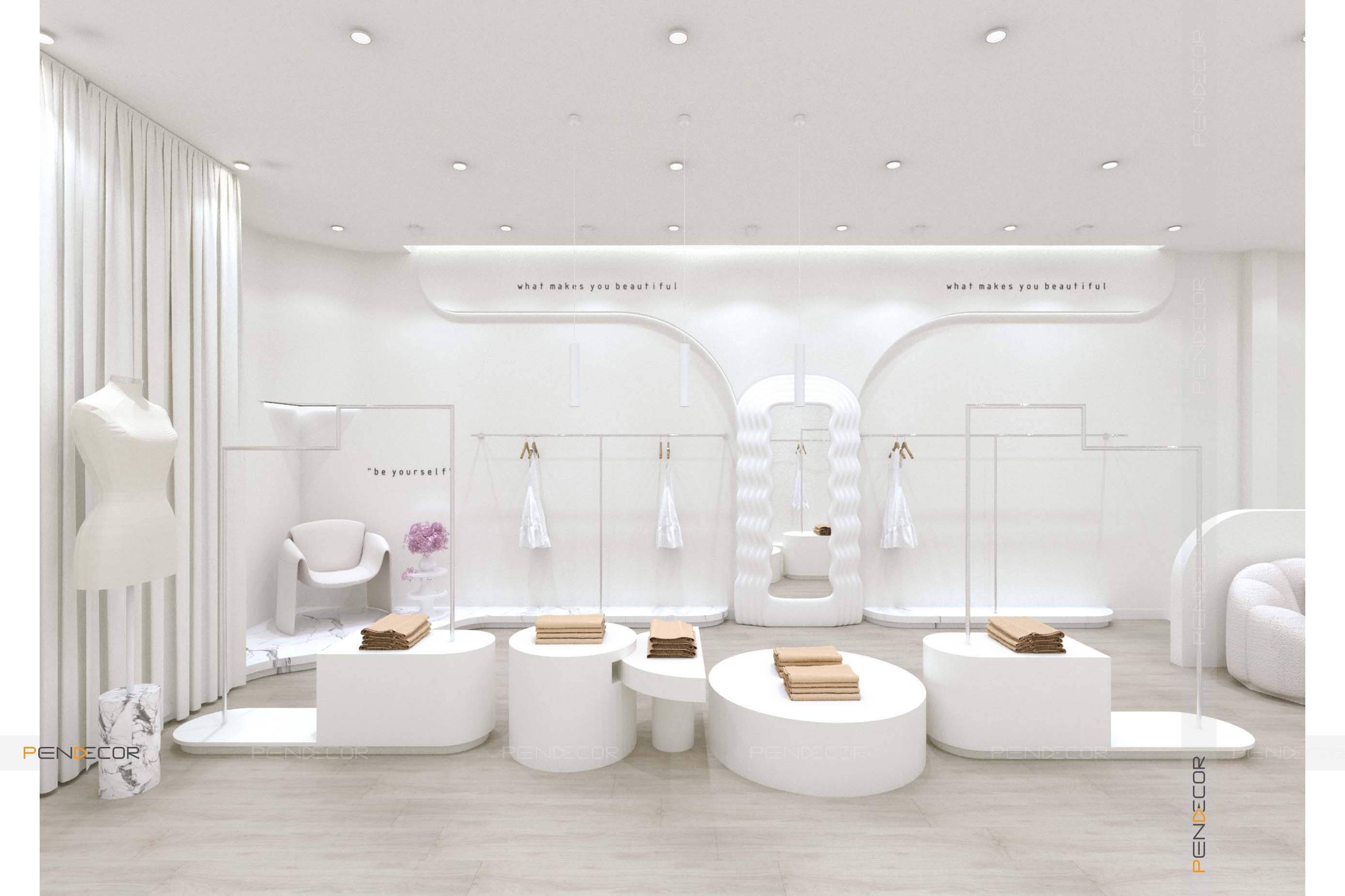 Thiết Kế Shop Thời Trang Nữ Pee Vân